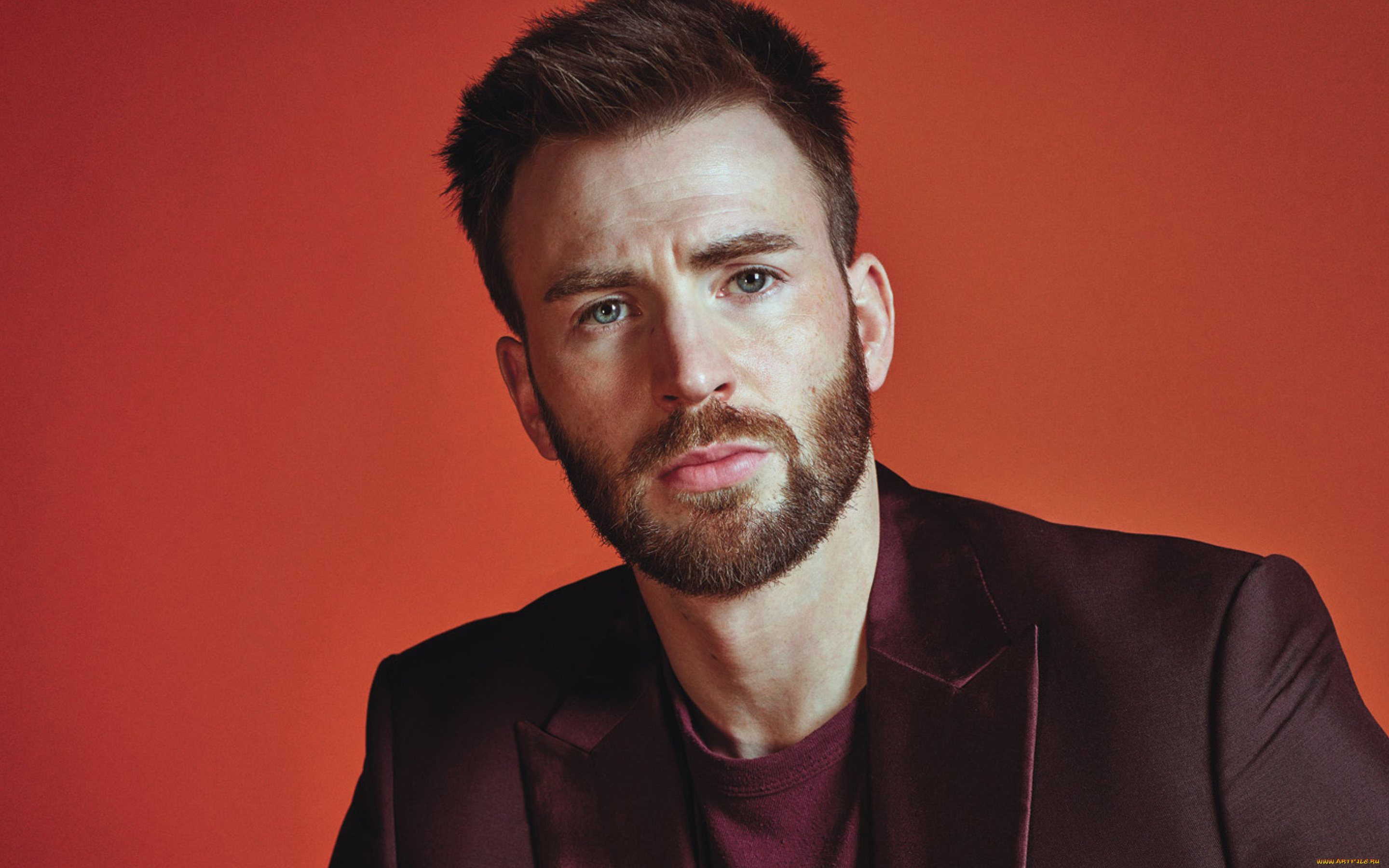 мужчины, chris, evans, усы, бородка