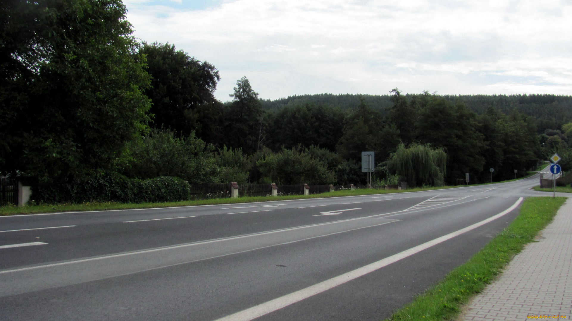 природа, дороги, шоссе