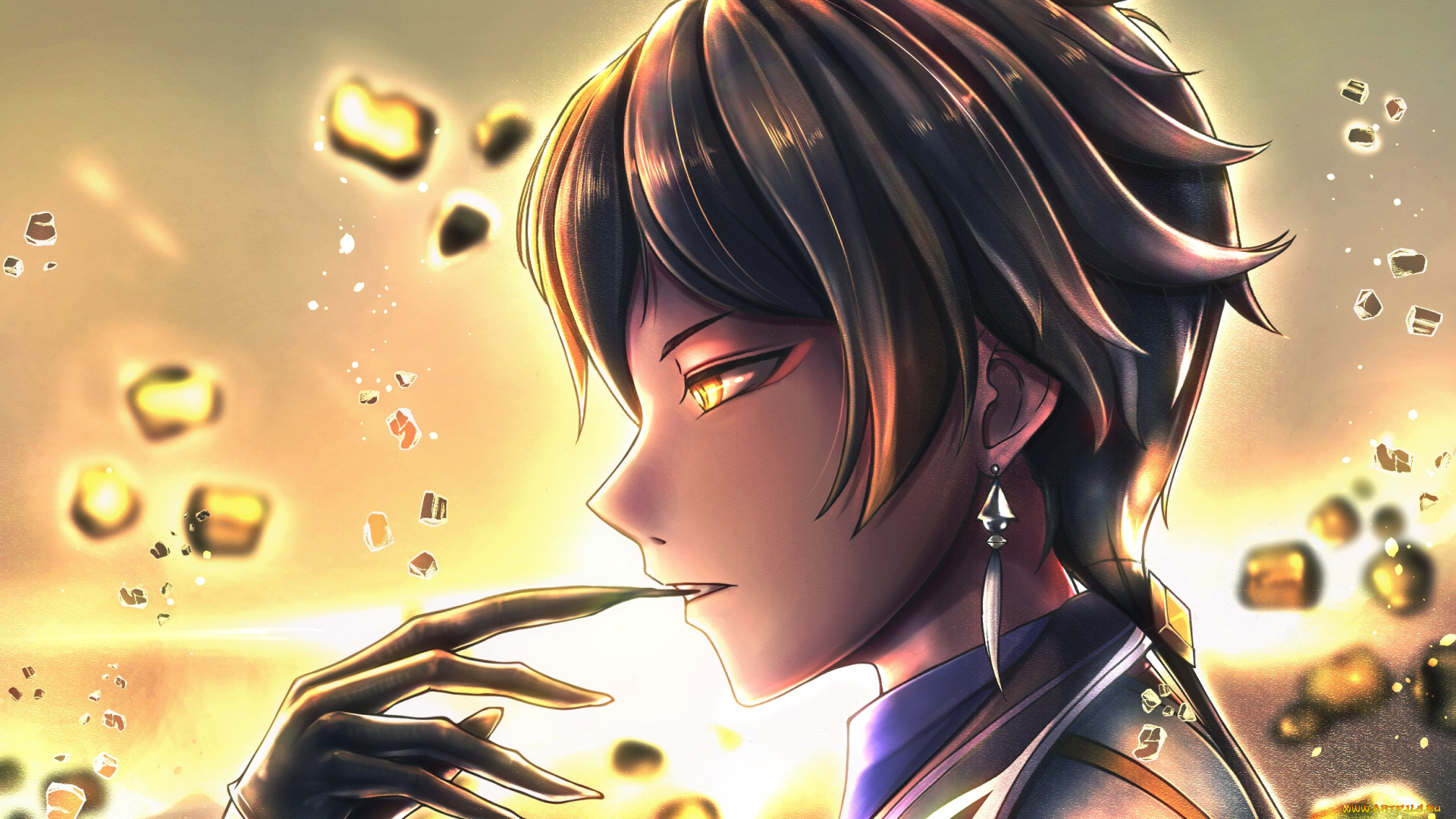 аниме, genshin, impact, genshin, impact