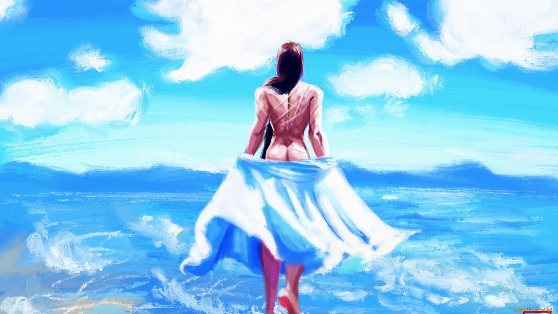 аниме, mo, dao, zu, shi, лань, ванцзи, шрамы, озеро