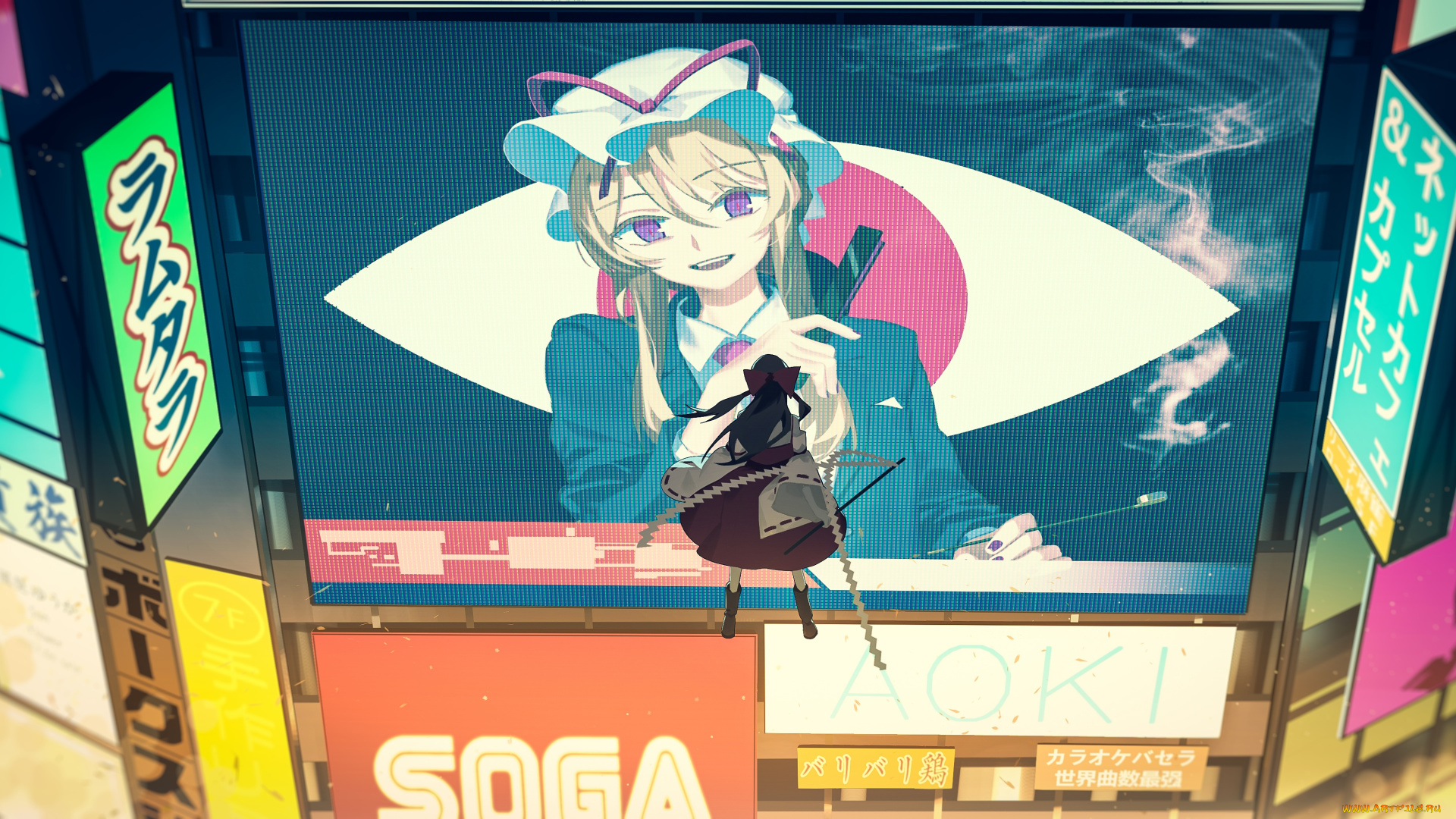 аниме, touhou, тоухоу