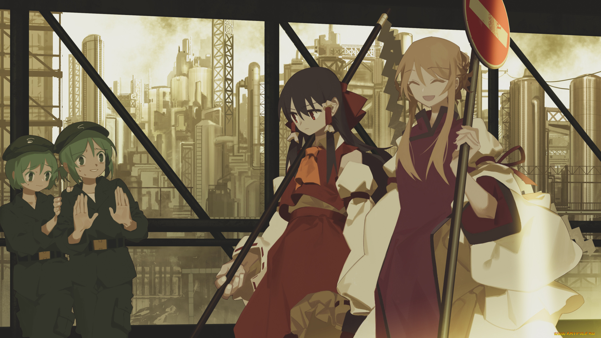 аниме, touhou, тоухоу