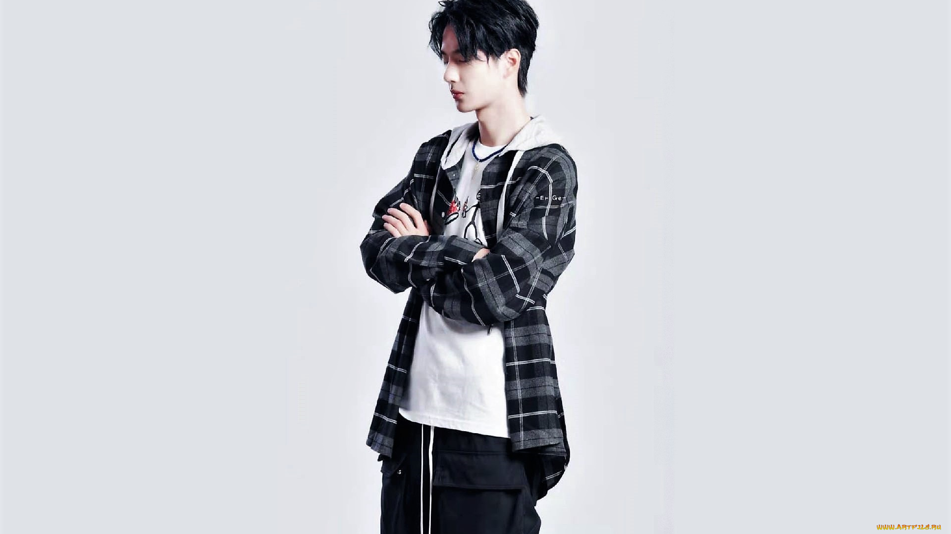 мужчины, wang, yi, bo, актер, певец, рубашка