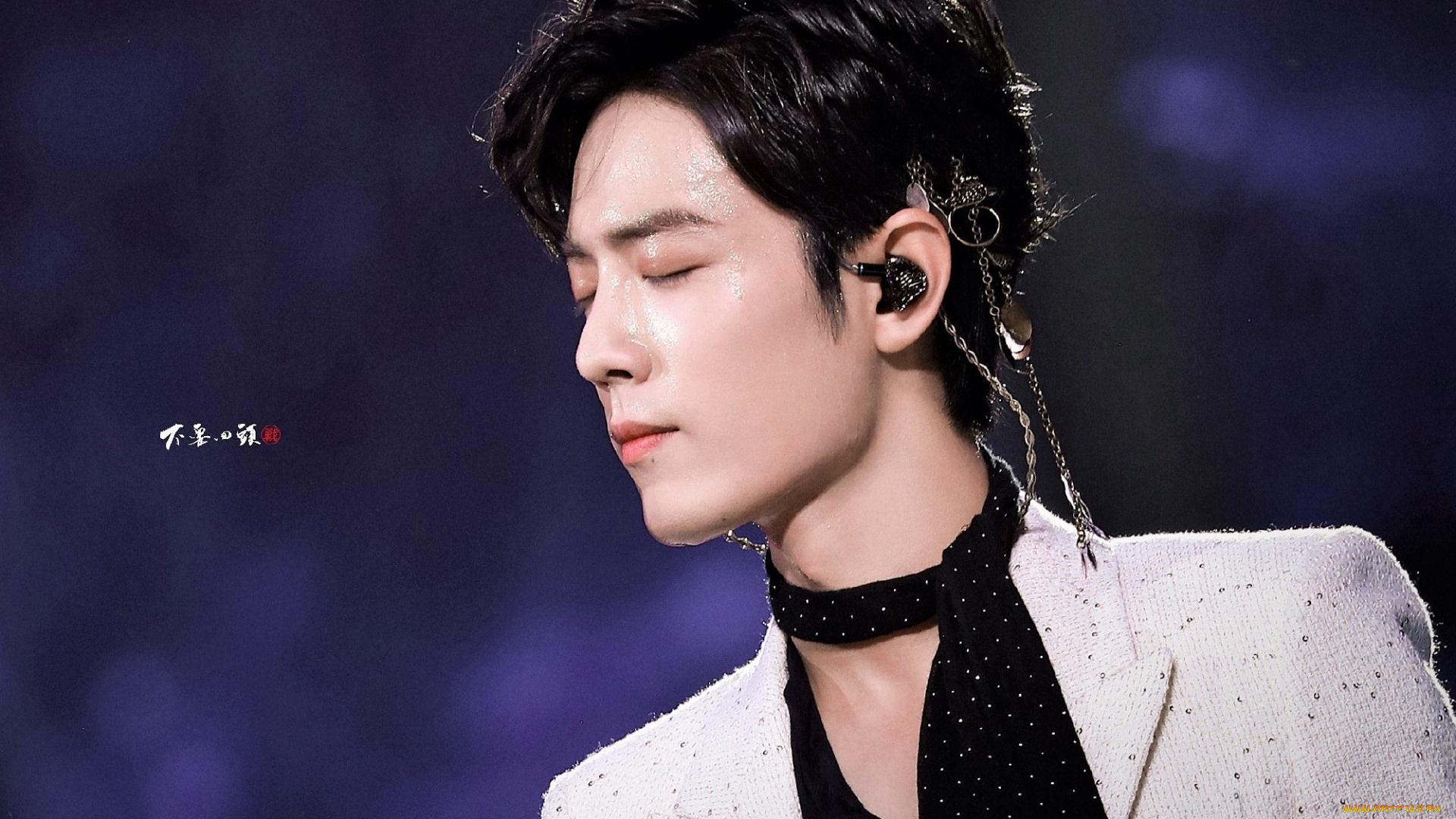 мужчины, xiao, zhan, актер, певец, лицо