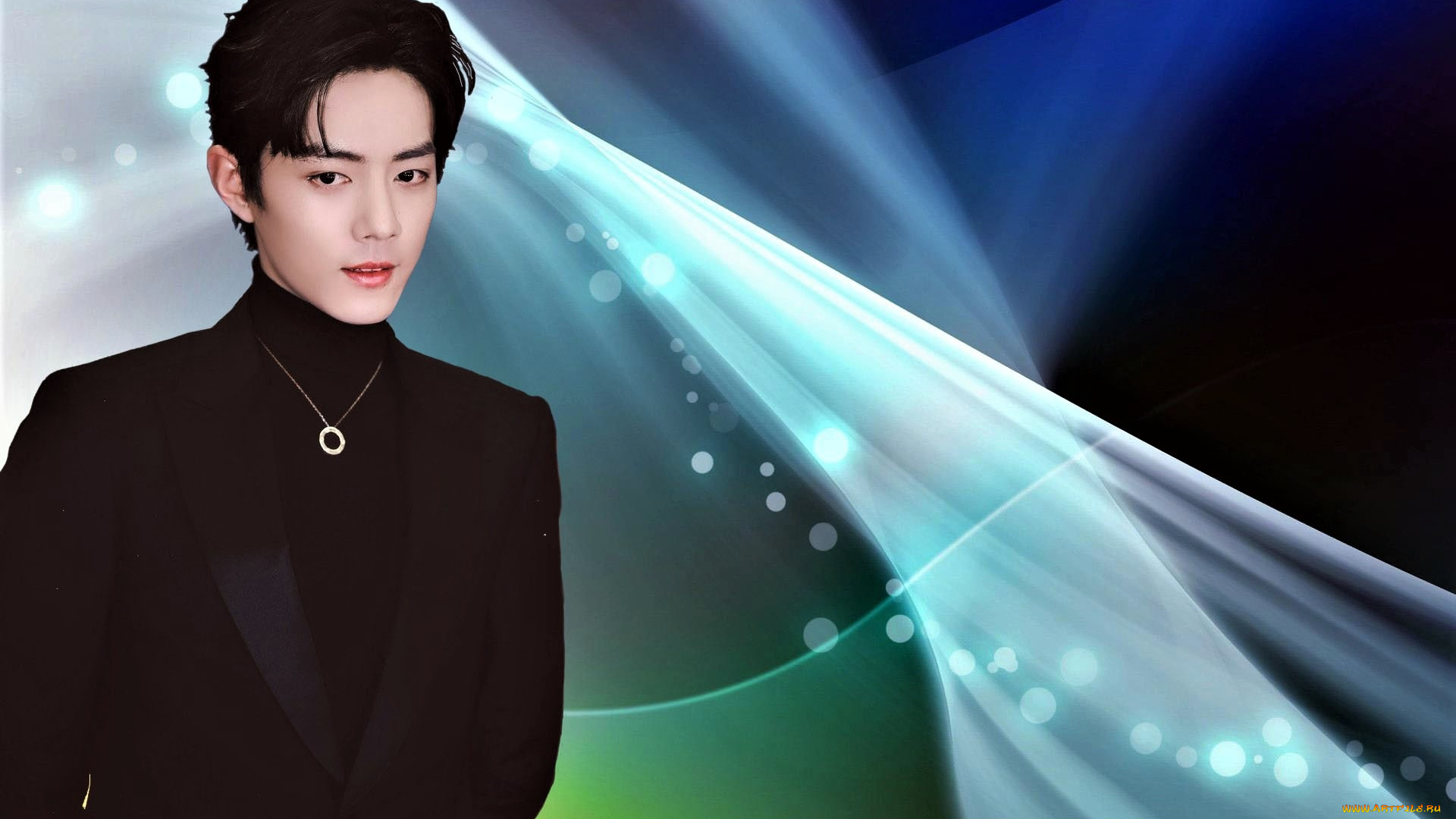 мужчины, xiao, zhan, актер, певец, пиджак, кольцо