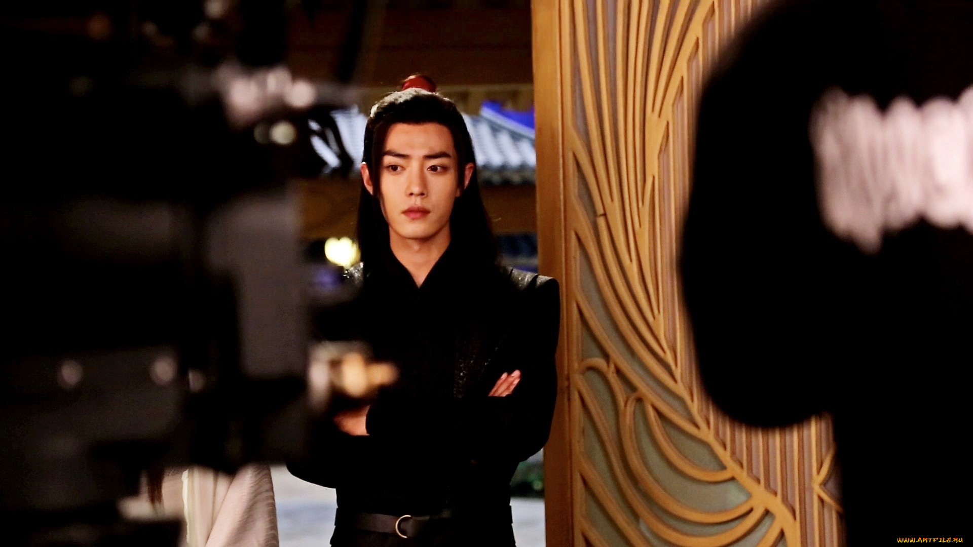 мужчины, xiao, zhan, вэй, усянь, костюм, съемки