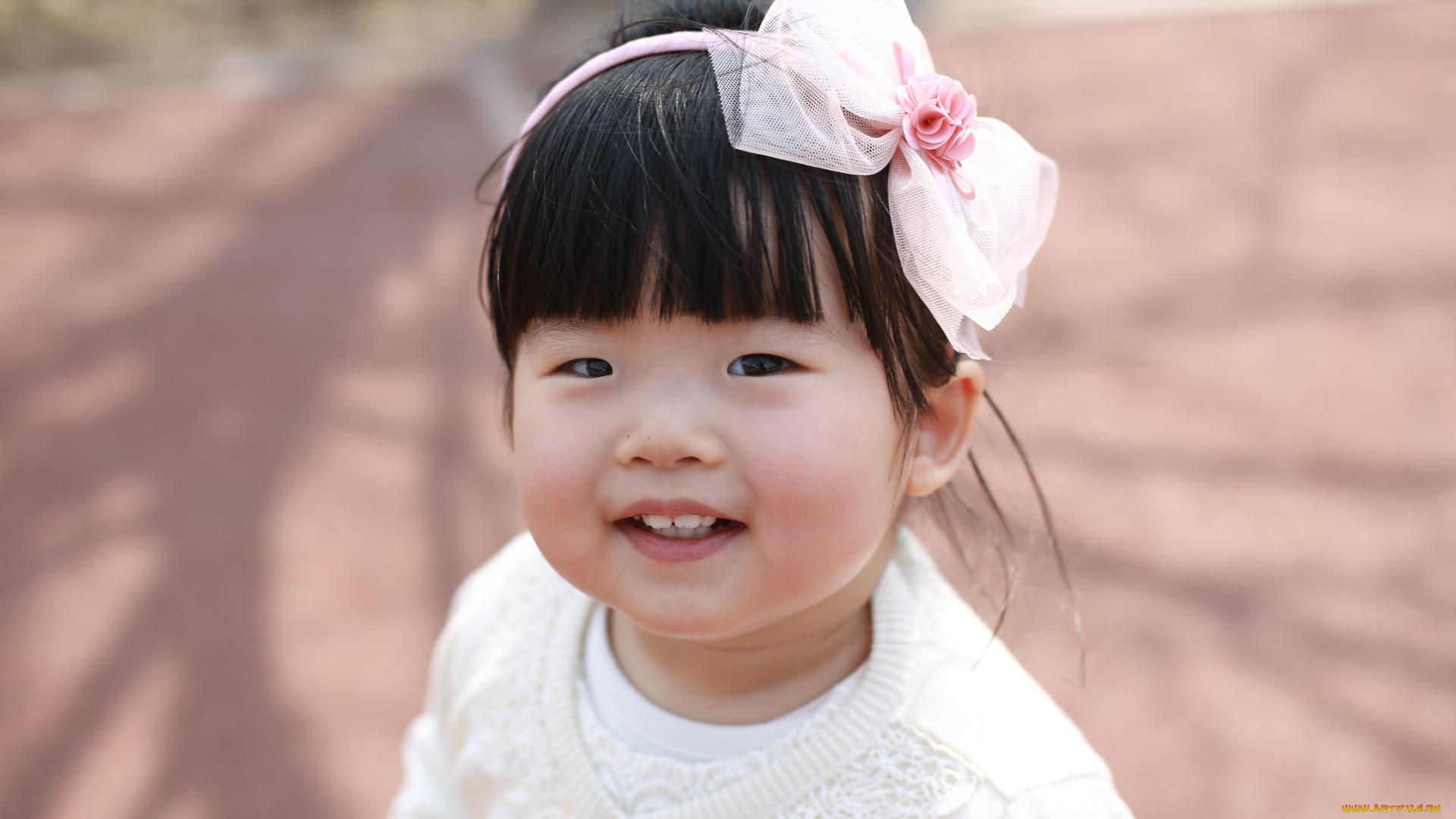 разное, дети, девочка, лицо, бант