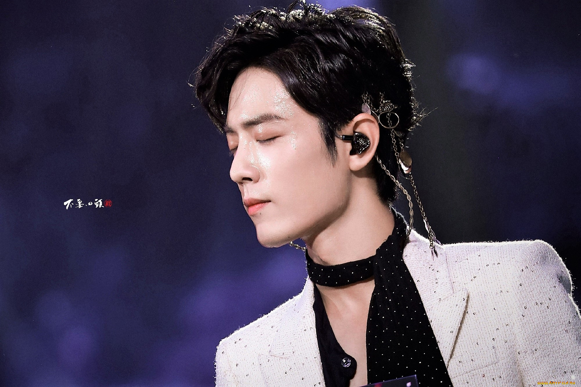 мужчины, xiao, zhan, актер, певец, лицо