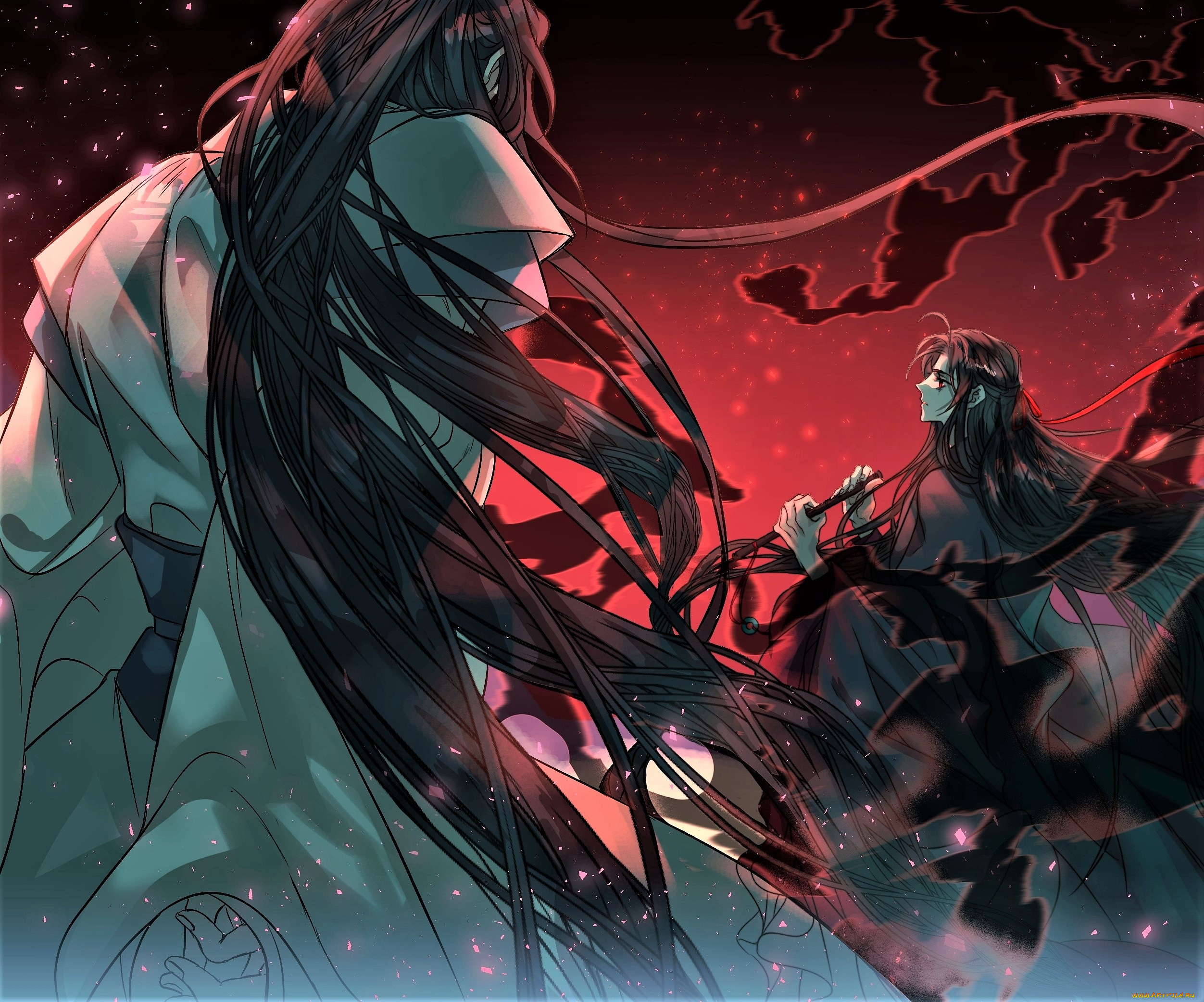 аниме, mo, dao, zu, shi, вэй, усянь, лань, ванцзы