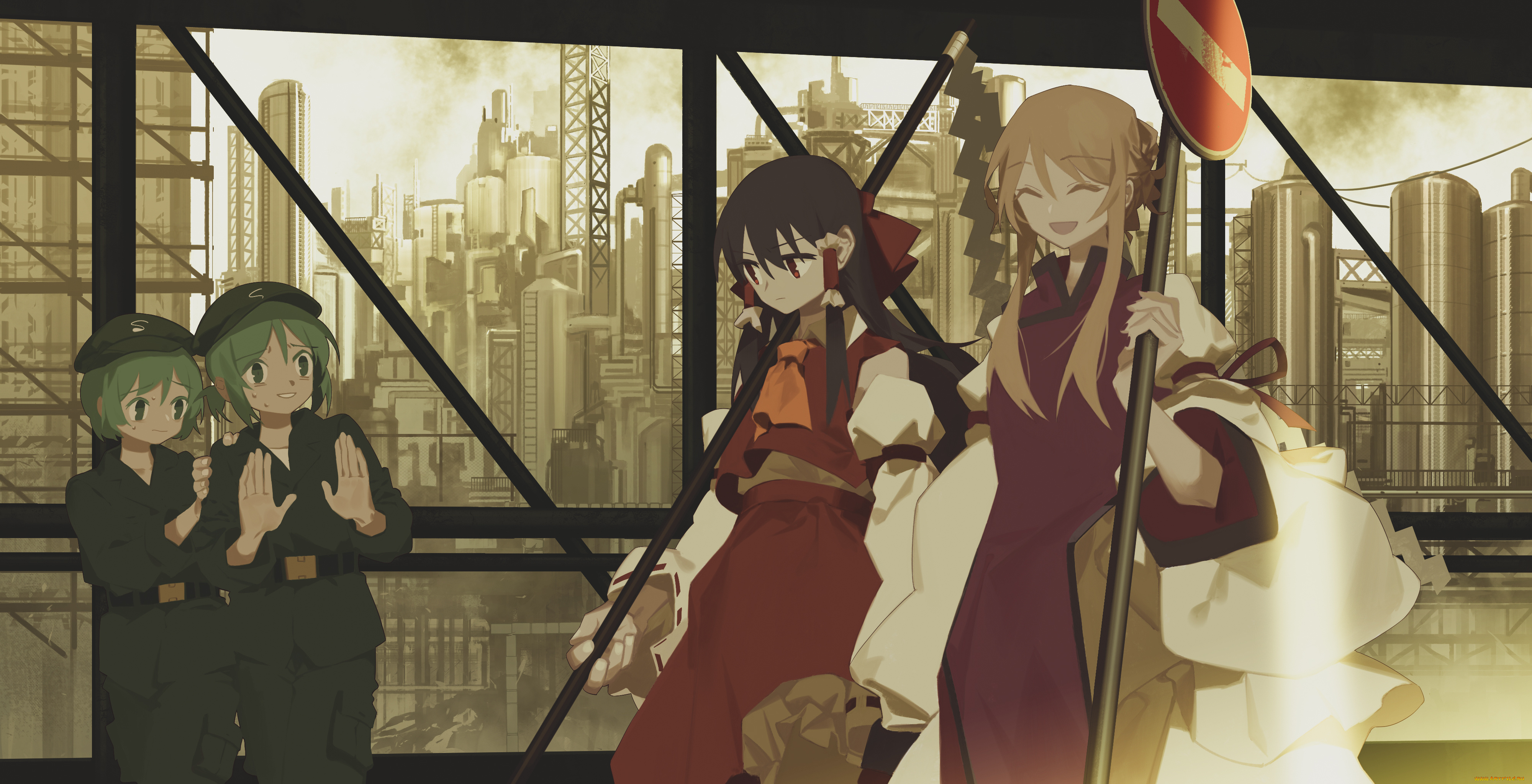 аниме, touhou, тоухоу