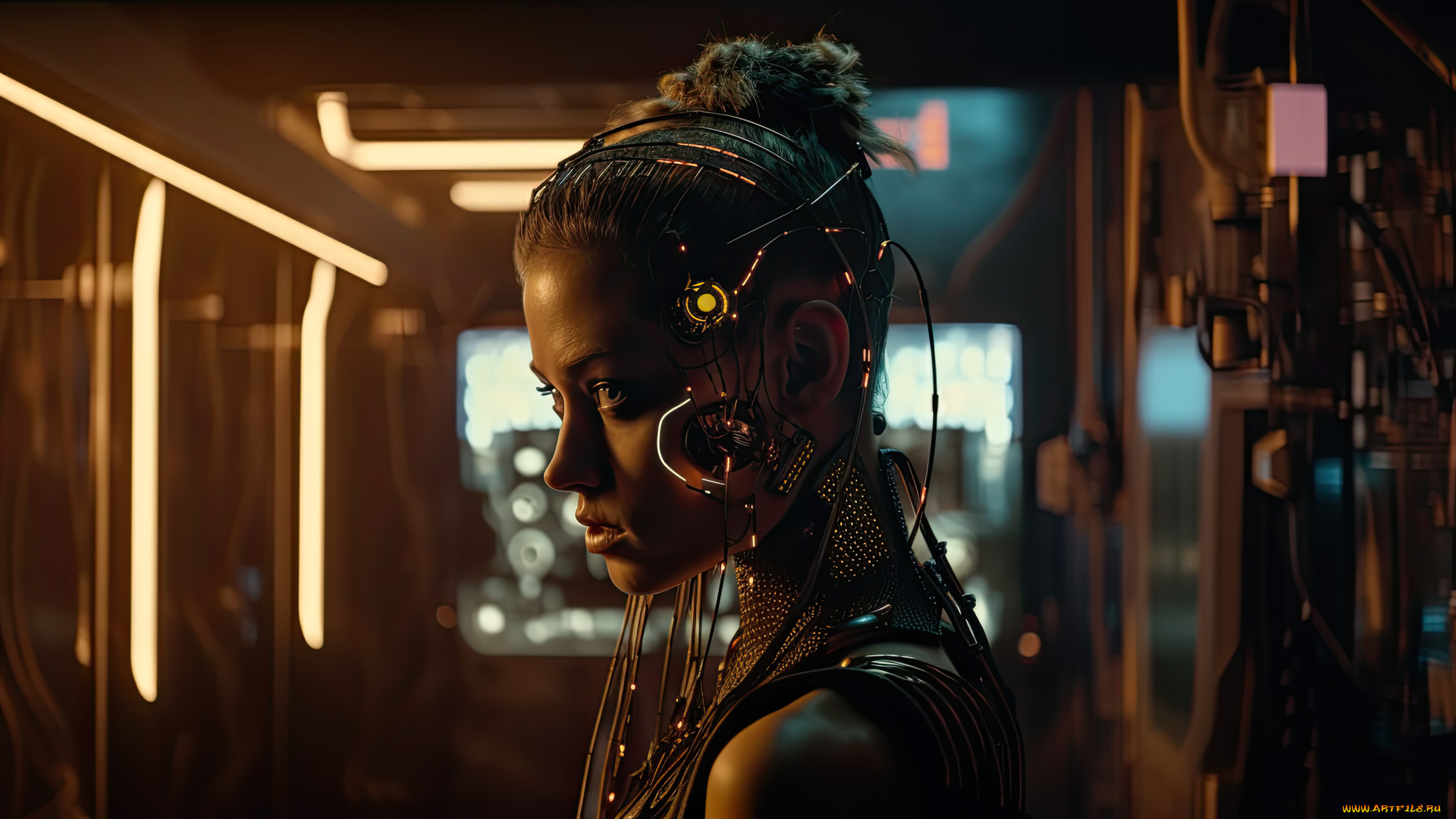 фэнтези, роботы, , киборги, , механизмы, нейросетевые, девушки, нейросети