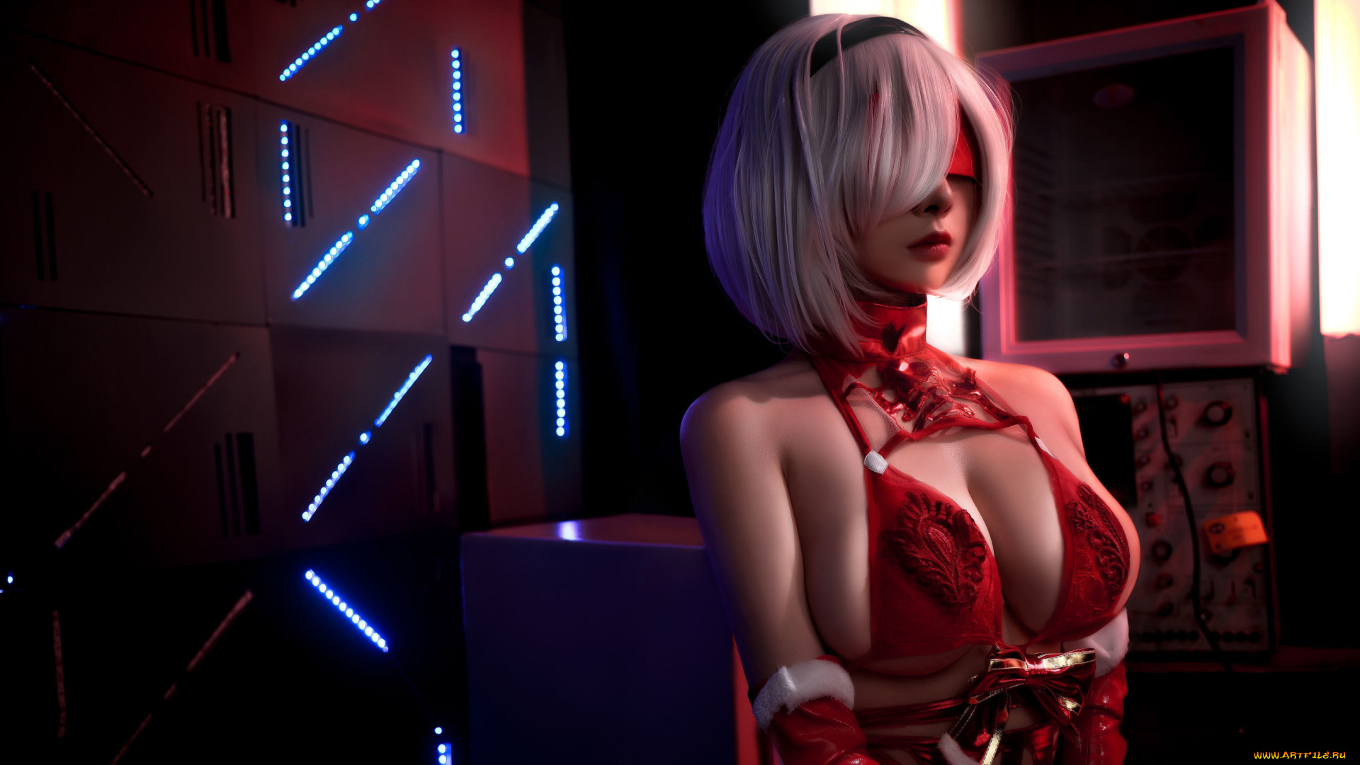 nian, nian_d, девушки, -, креатив, , косплей, automata, nier