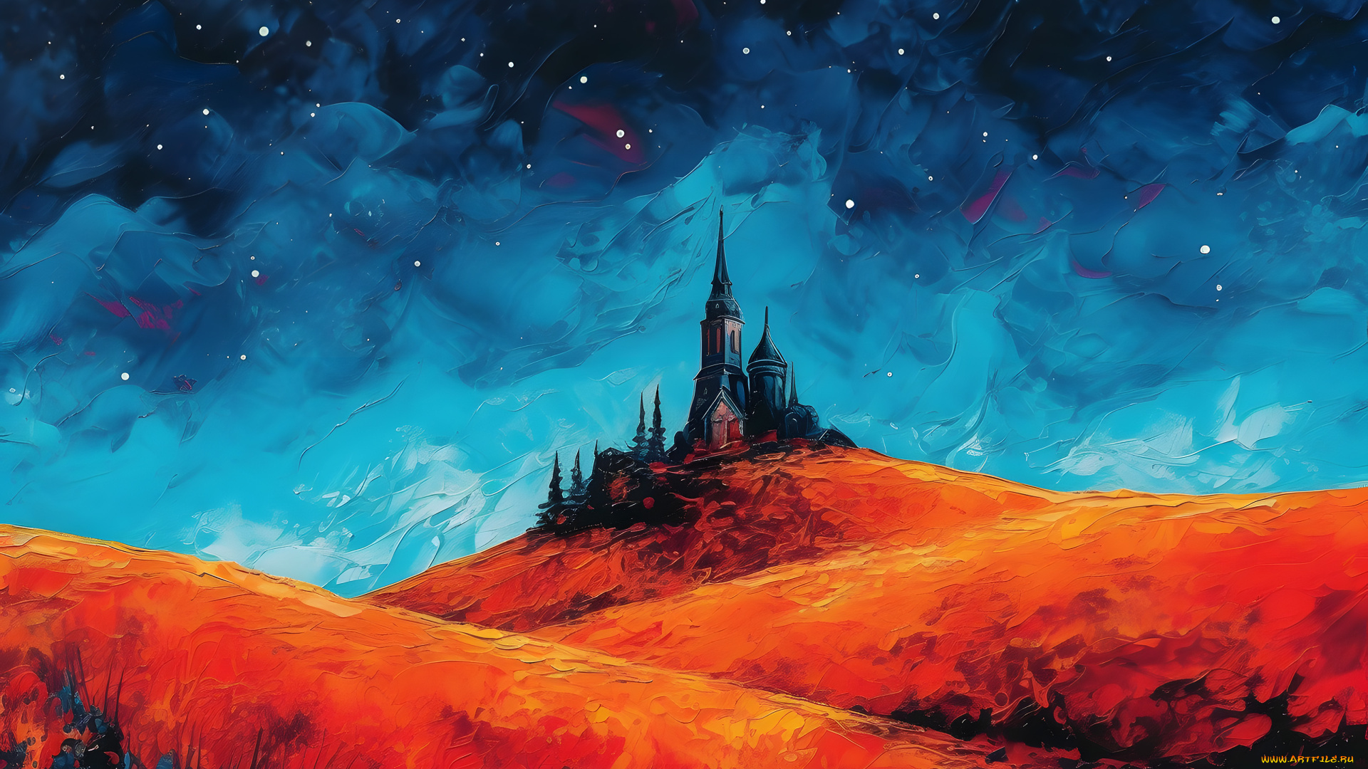 рисованное, религия, церковь