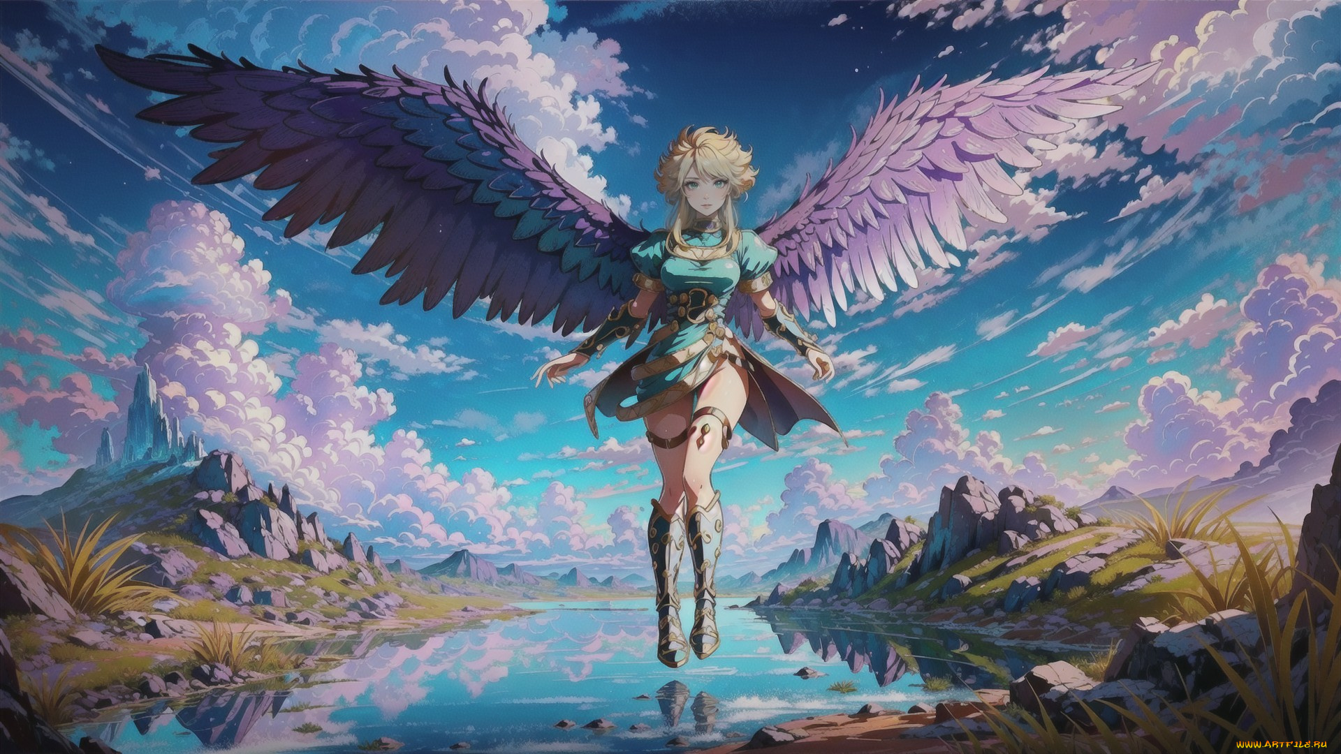 аниме, ангелы, , демоны, нейросети, графика, нейроарт, ai, art, нейронные, сети, рисунки, нейро, искусство, нейрографика, graphics, neuroart, neural, networks, drawings, neuro, neurography