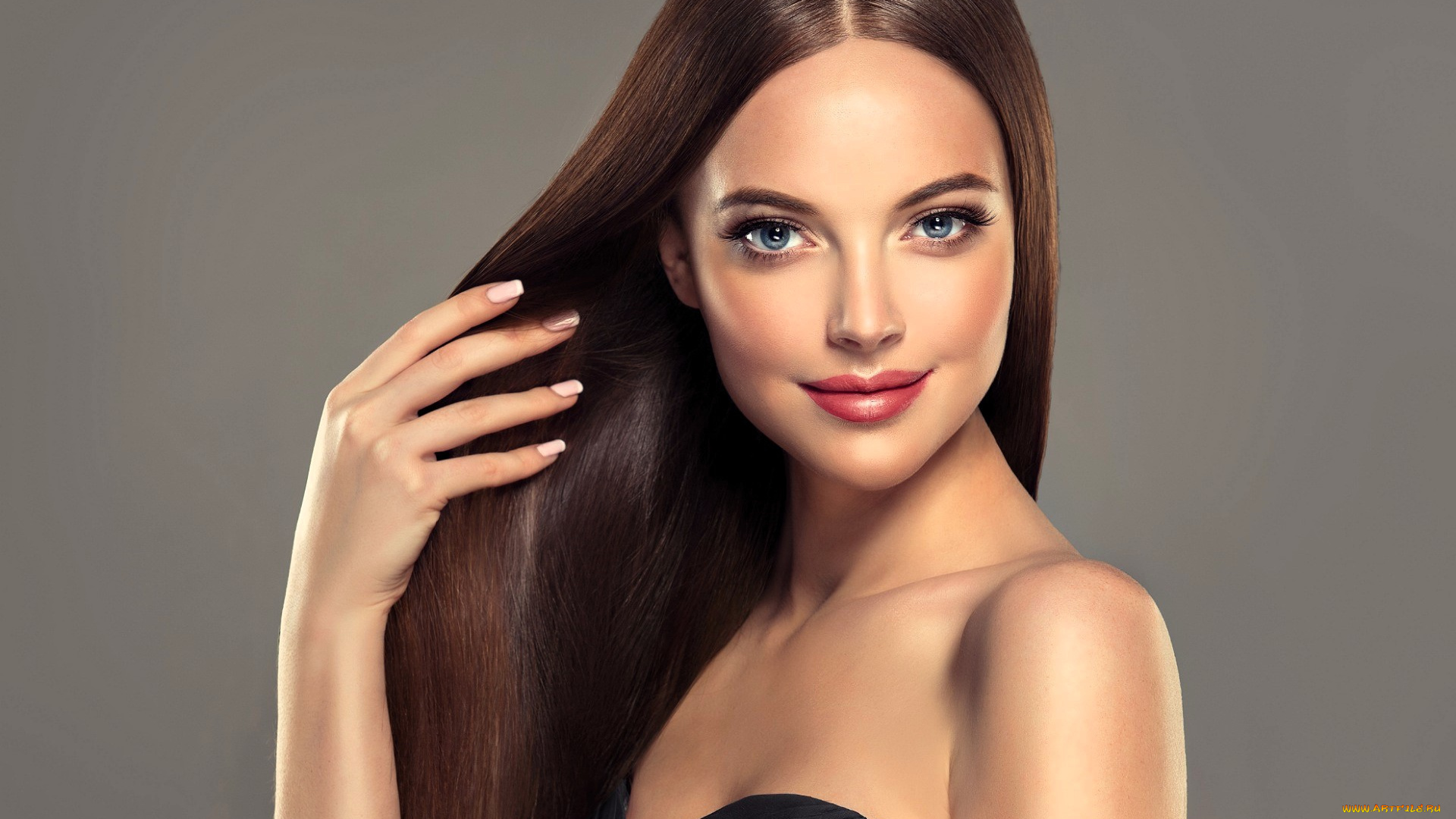 девушки, -, лица, , портреты, шатенка, лицо