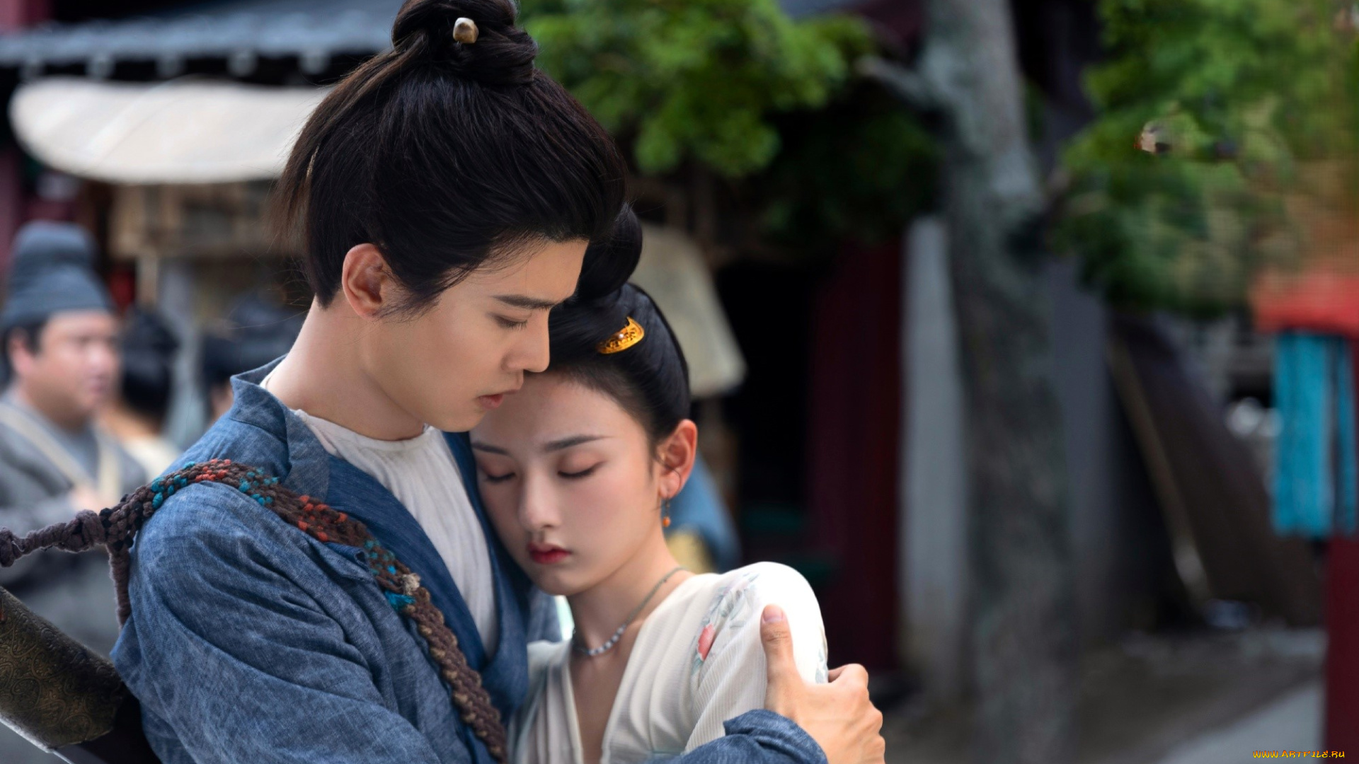 the, demon, hunter`s, romance, кино, фильмы, -unknown, , другое, пара, люди, улица, деревня