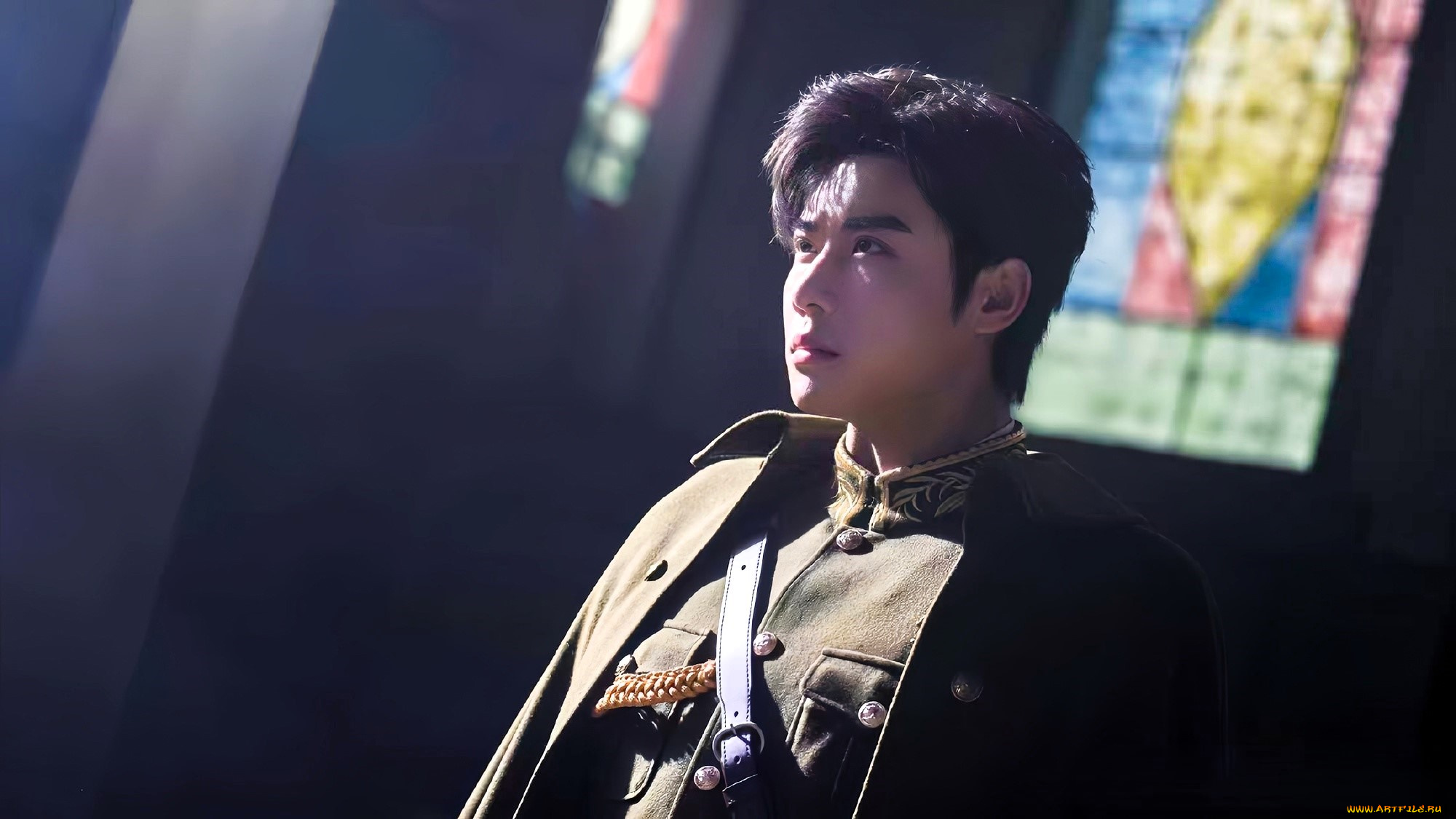 sadistic, love, кино, фильмы, мужчина, форма, китель, витраж