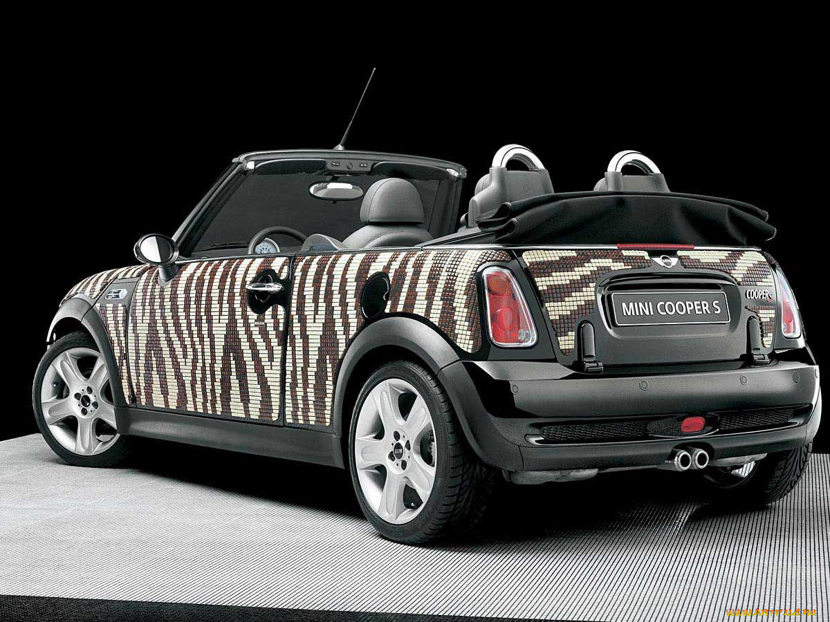mini, bisazza, автомобили