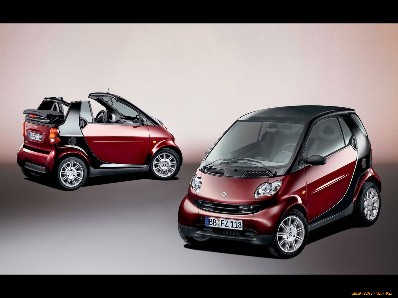 smart, fortwo, автомобили