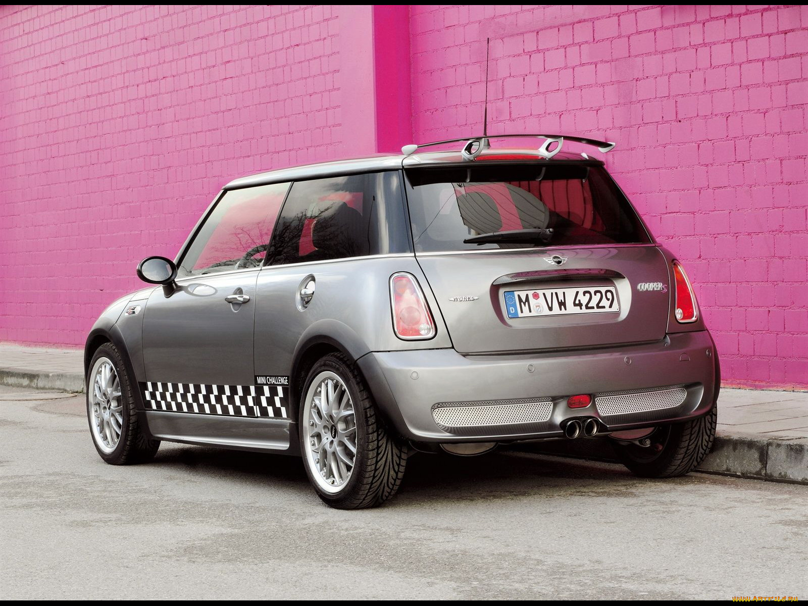 mini, challenge, автомобили