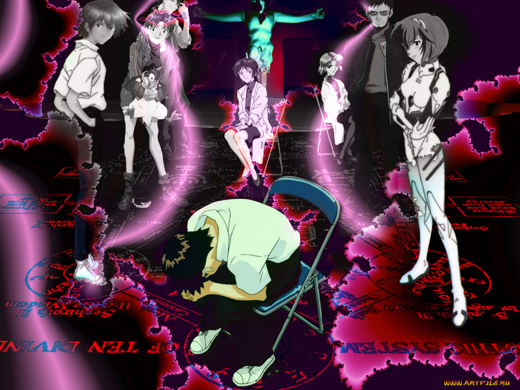 аниме, evangelion