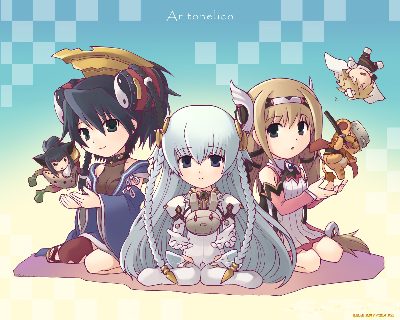 аниме, ar, tonelico
