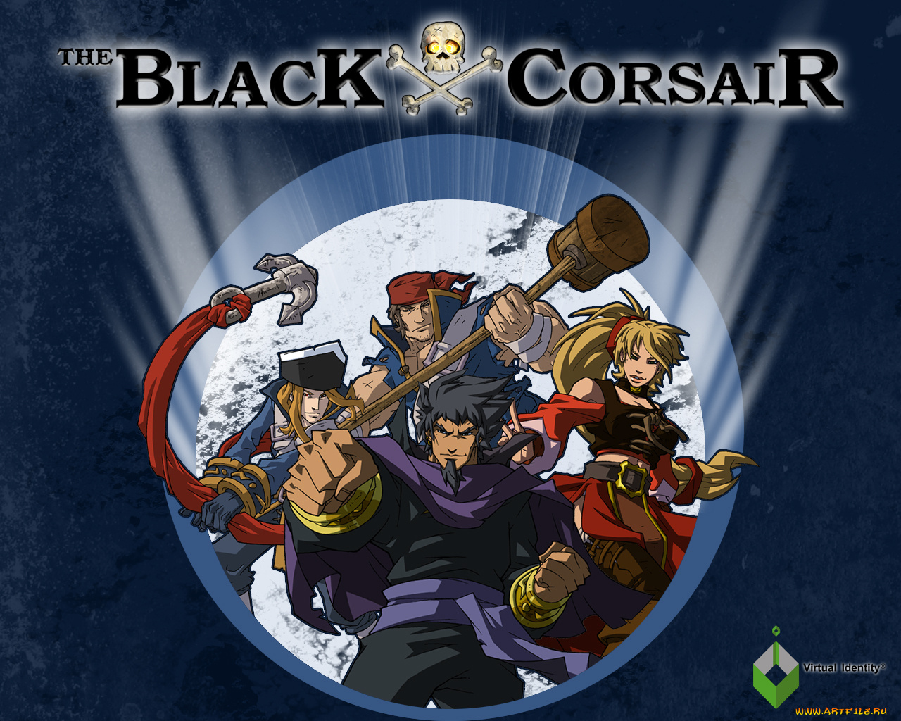 the, black, corsair, видео, игры