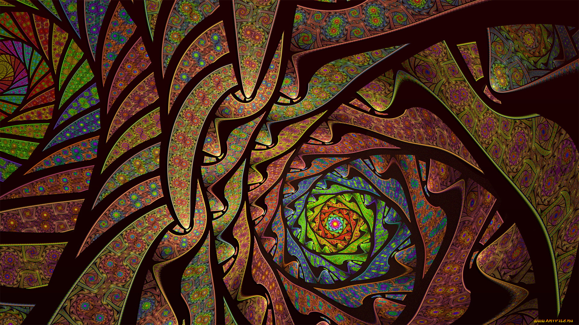 3д, графика, fractal, фракталы