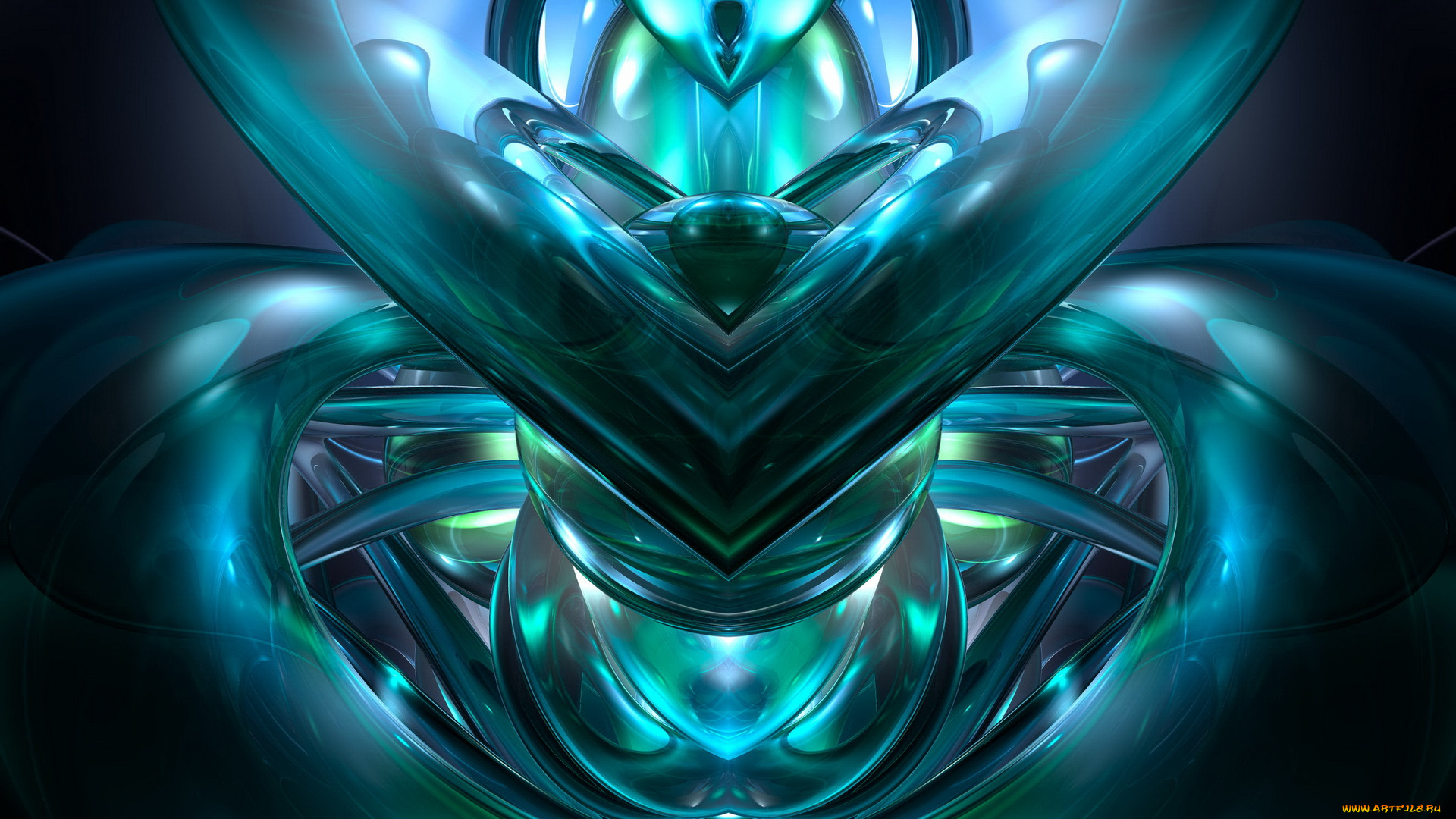 3д, графика, fractal, фракталы