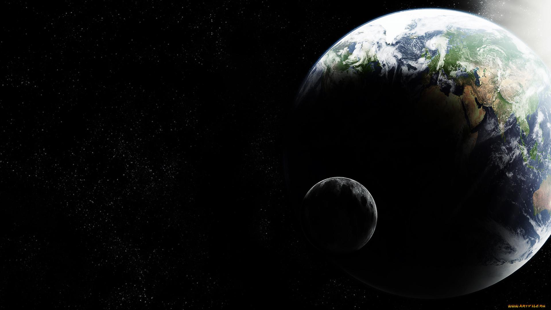 космос, арт, планеты