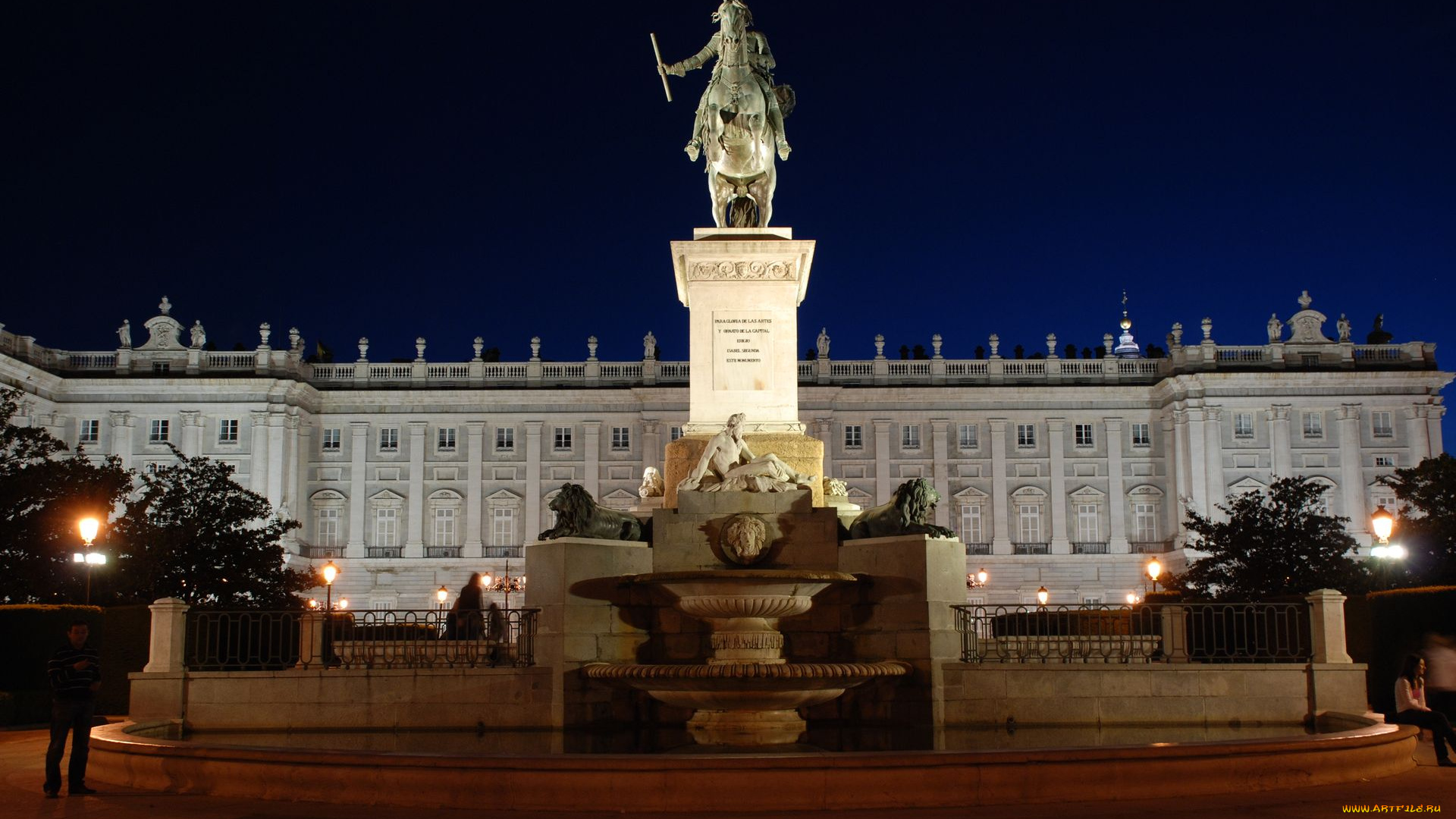 madrid, royal, palace, города, мадрид, испания