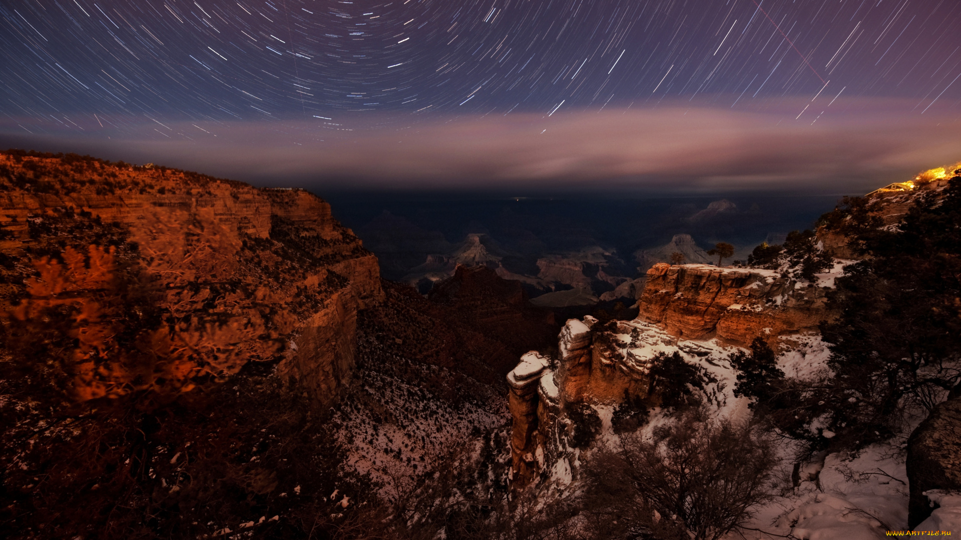 природа, горы, ущелье, каньон, горный, хребет, вершины