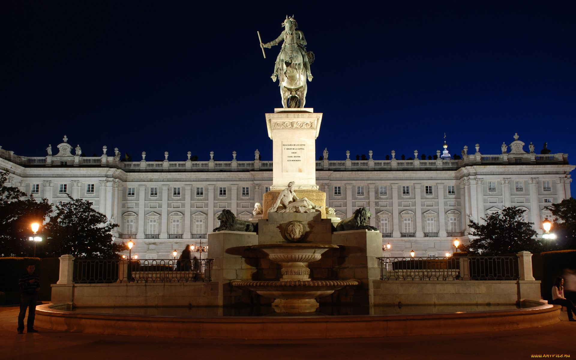 madrid, royal, palace, города, мадрид, испания