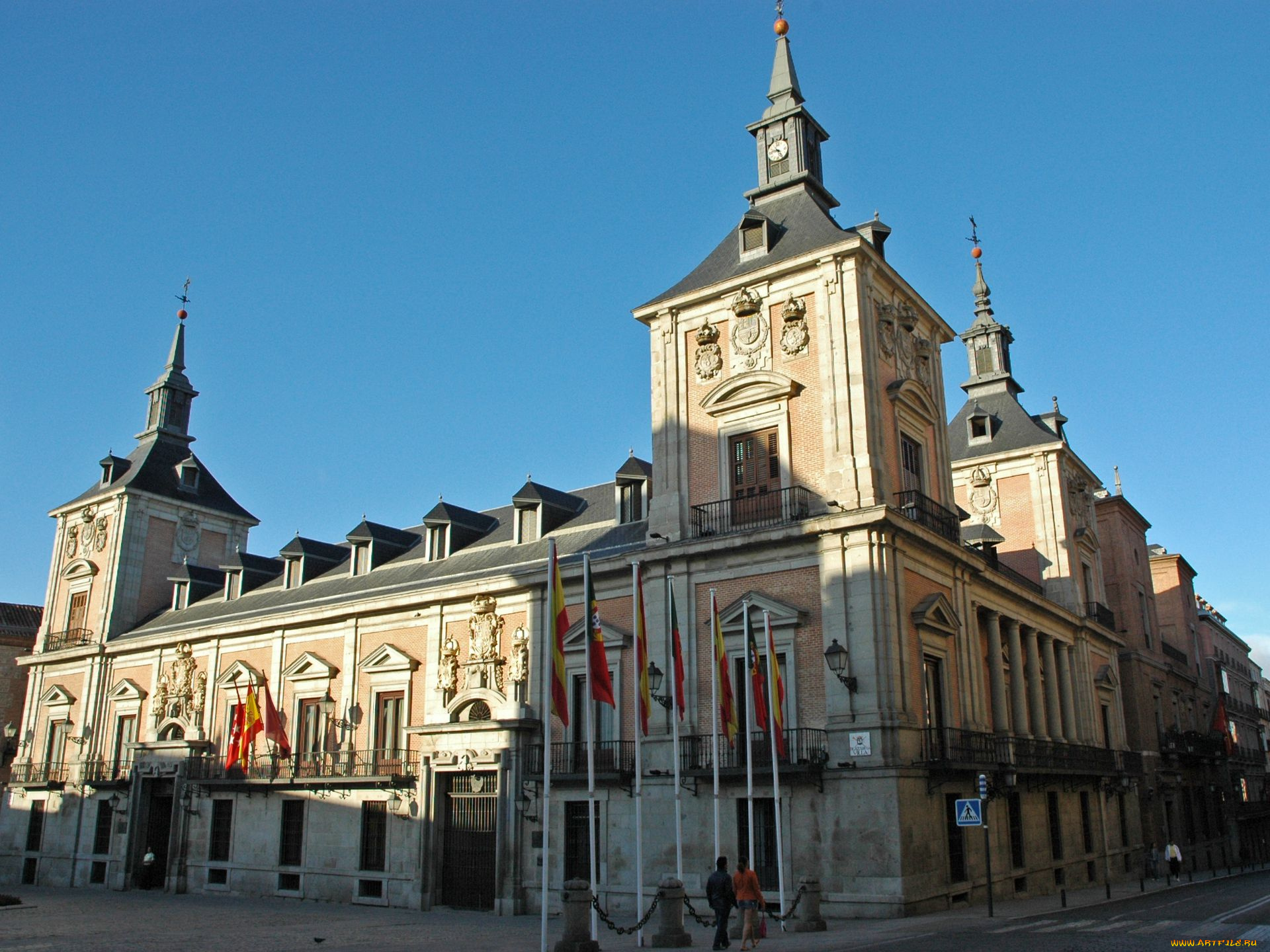 casa, de, la, villa, города, мадрид, испания, madrid