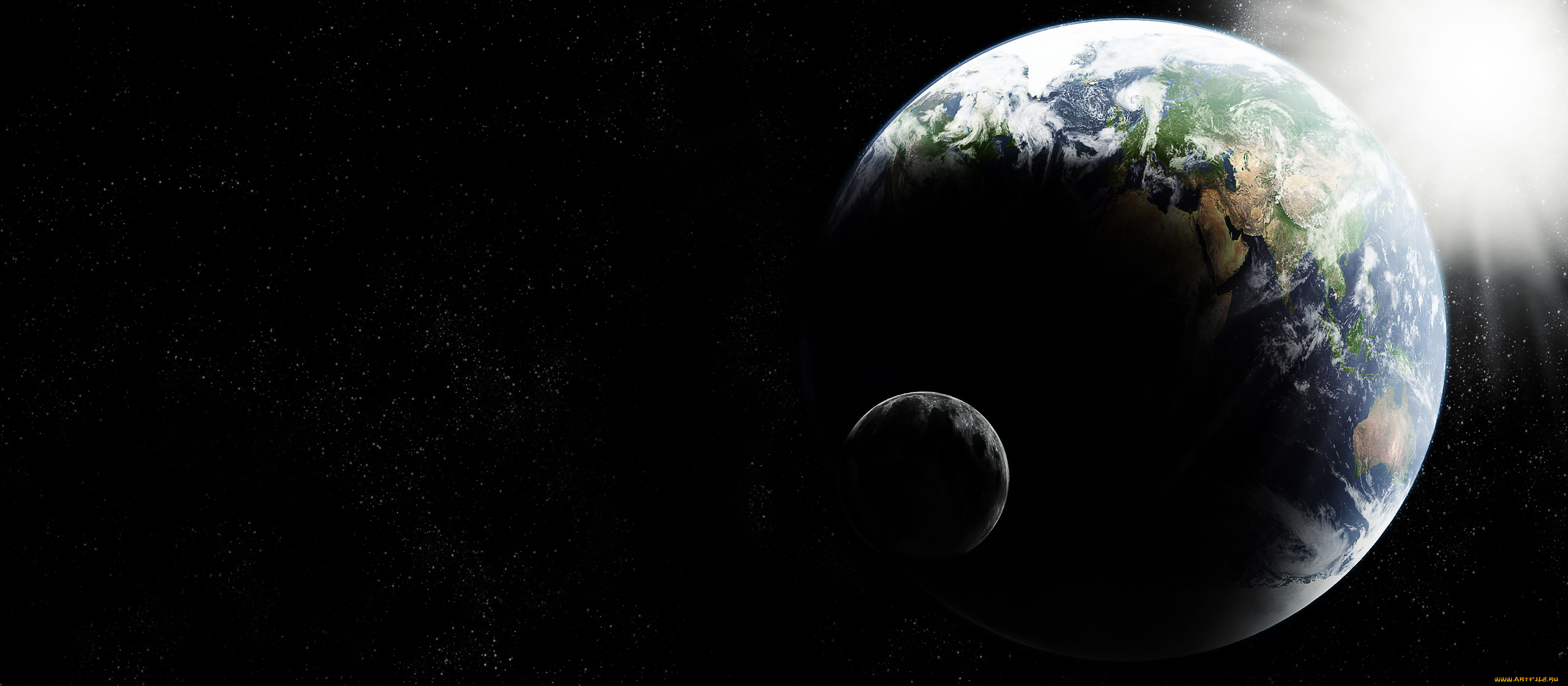 космос, арт, планеты