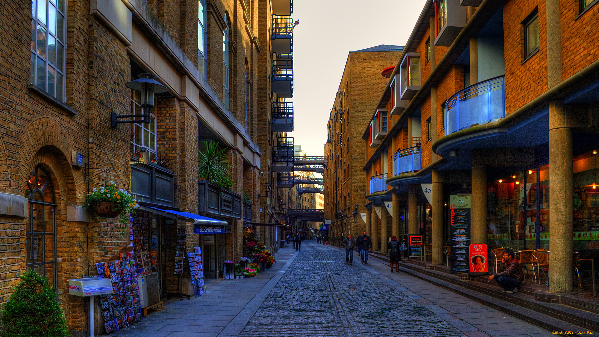 london, streets, города, лондон, великобритания, улица, дома, витрины