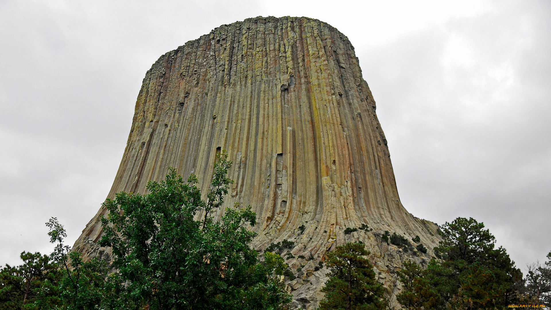 природа, горы, одинокая, гора