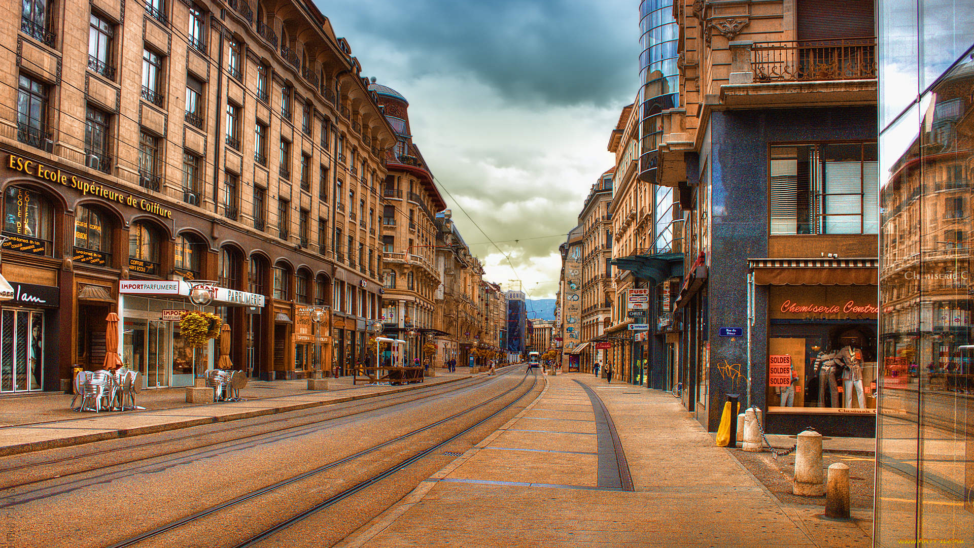 sunday, morning, города, улицы, площади, набережные, перспектива, здания, улица, город