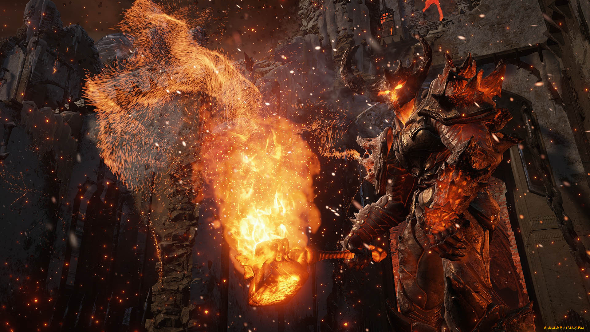 unreal, engine, видео, игры, демон, магия