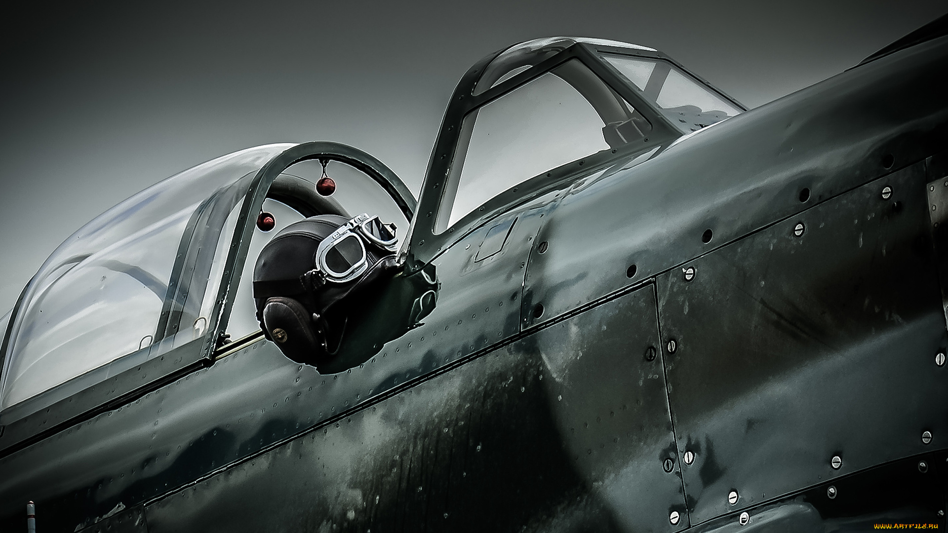 авиация, кабина, пилотов, шлем