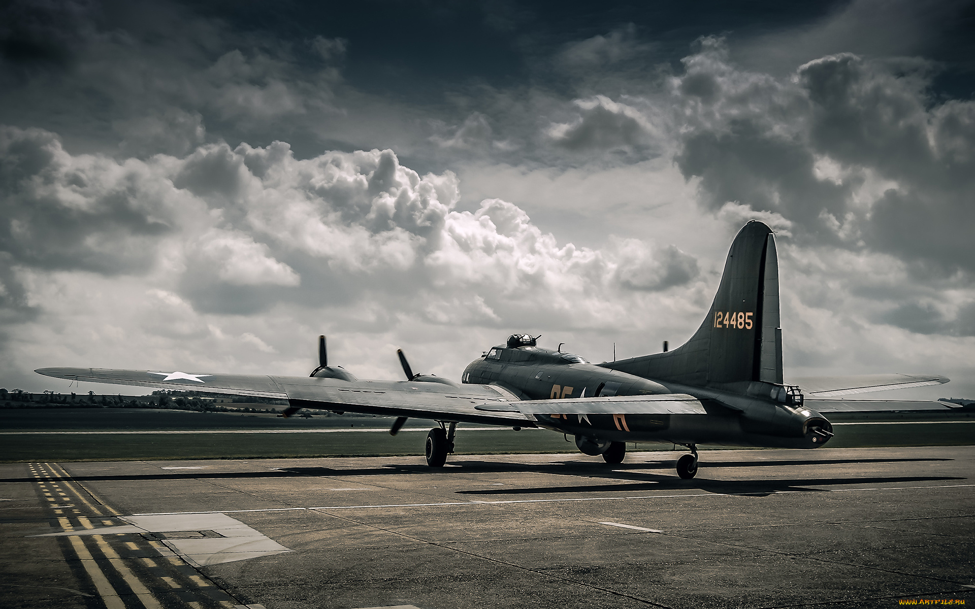 авиация, военно, транспортные, самолёты, тучи, звезда