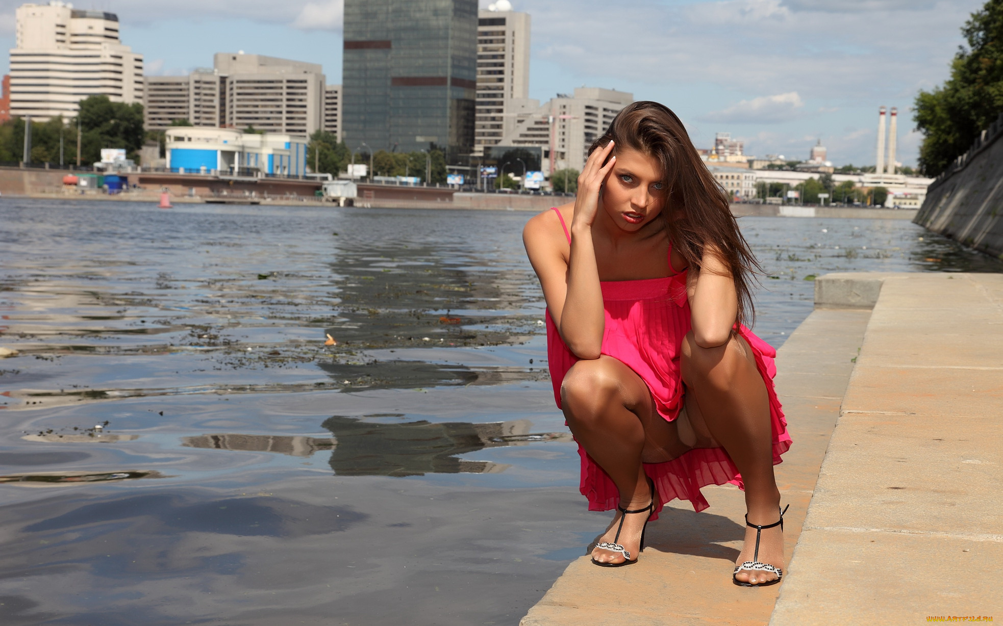 Валентина, Колесникова, девушки, arnella, платье, колготки