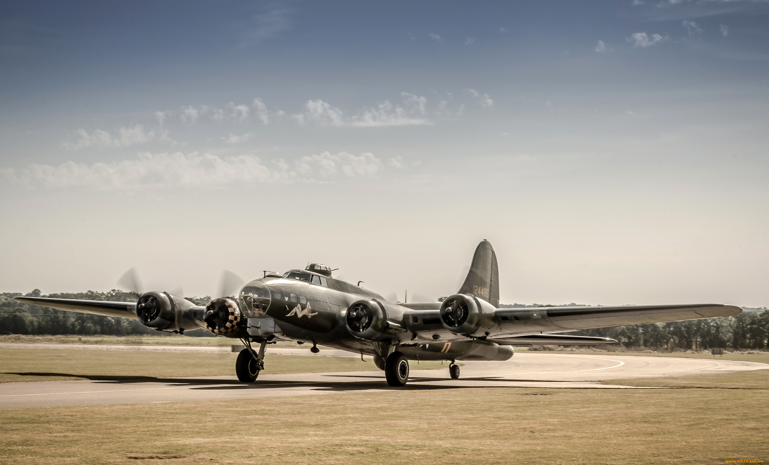 авиация, военно, транспортные, самолёты, пропеллер, газон