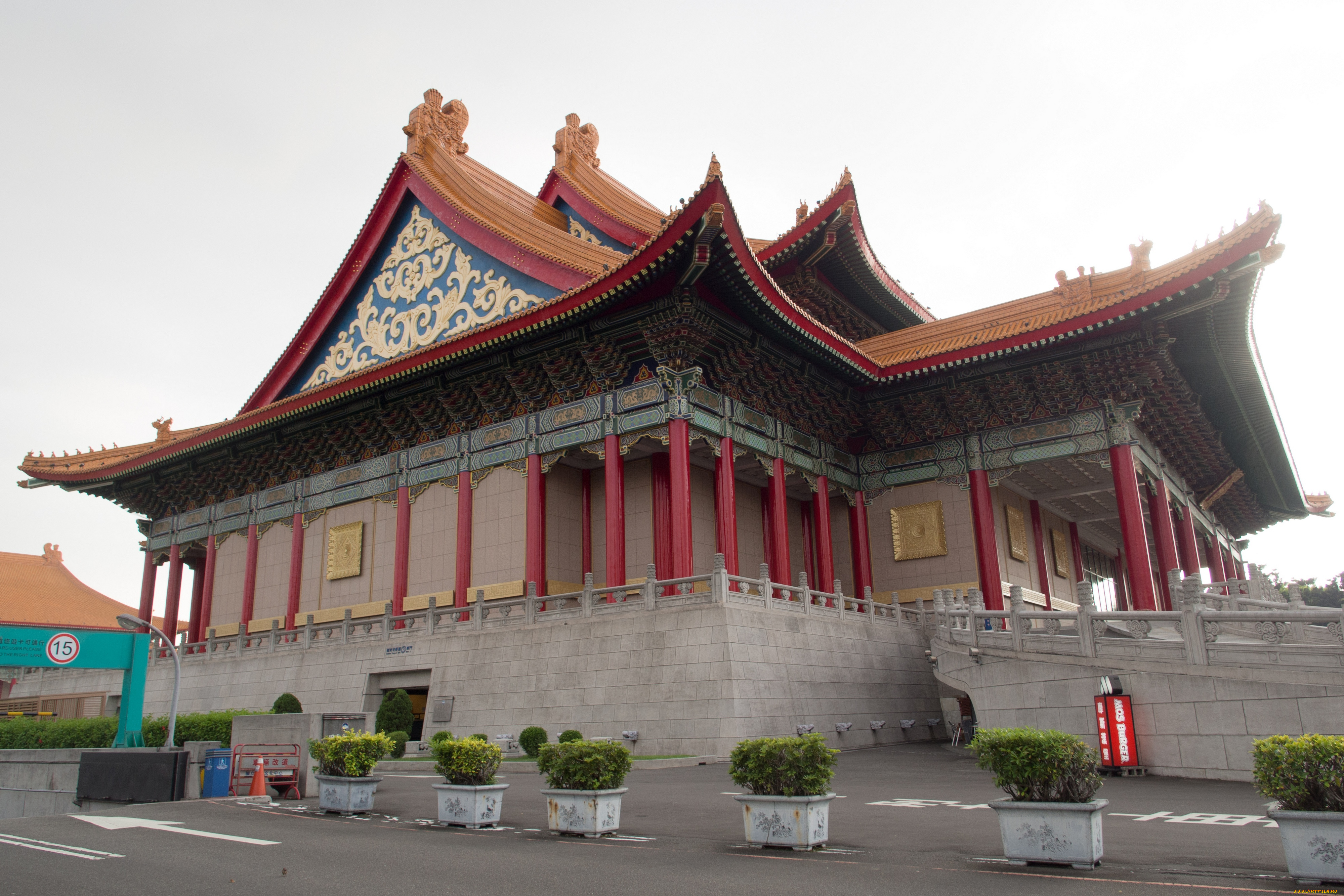 города, тайбэй, тайвань, национальный, концертный, зал