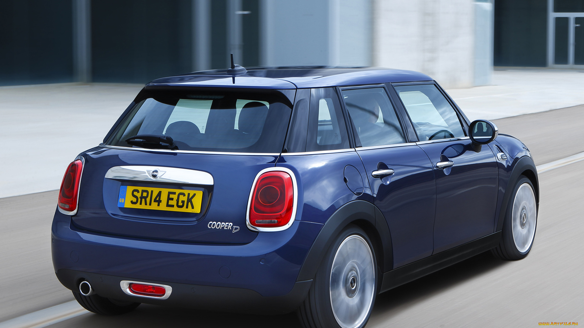 автомобили, mini, cooper, d, 5-door, uk-spec, 2014г, голубой