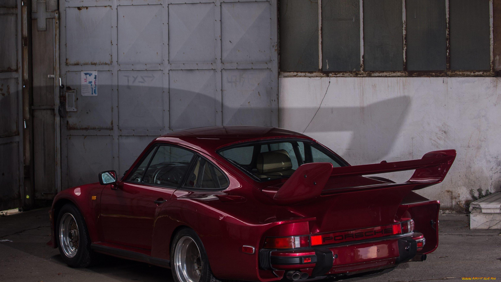 автомобили, porsche, 935, street, красный