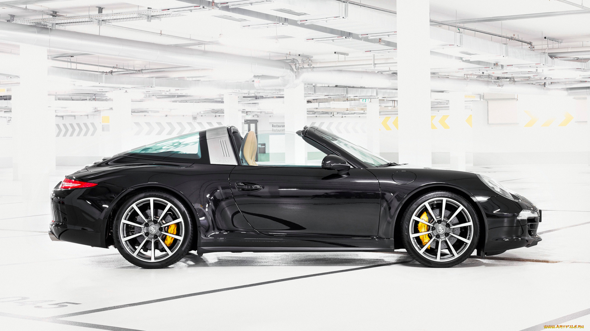 автомобили, porsche, темный, 991, 2014г, 4s, targa, 911