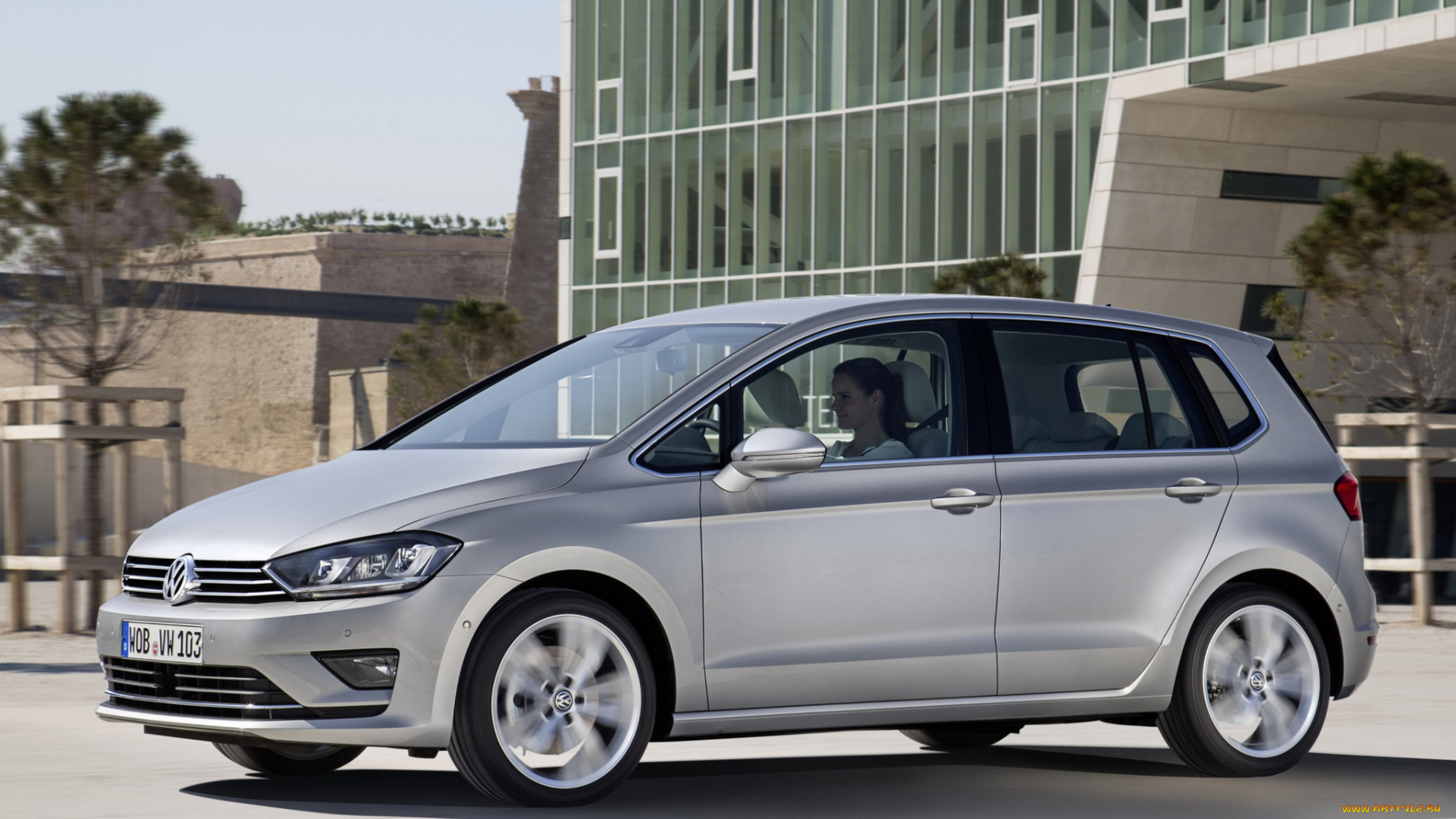 автомобили, volkswagen, серый, 2014, tdi, golf, sportsvan