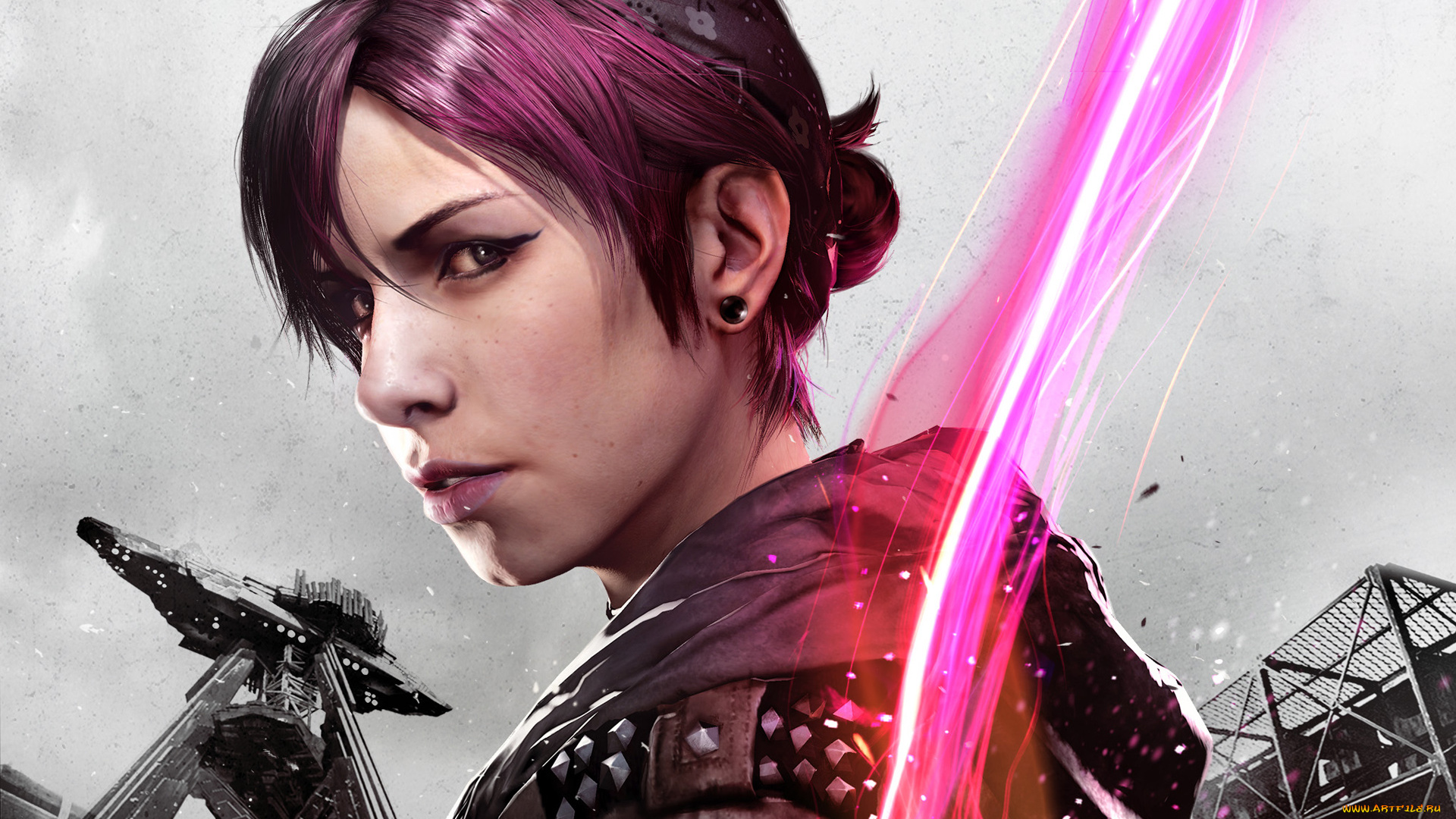 infamous, , first, light, видео, игры, -, infamous, девушка