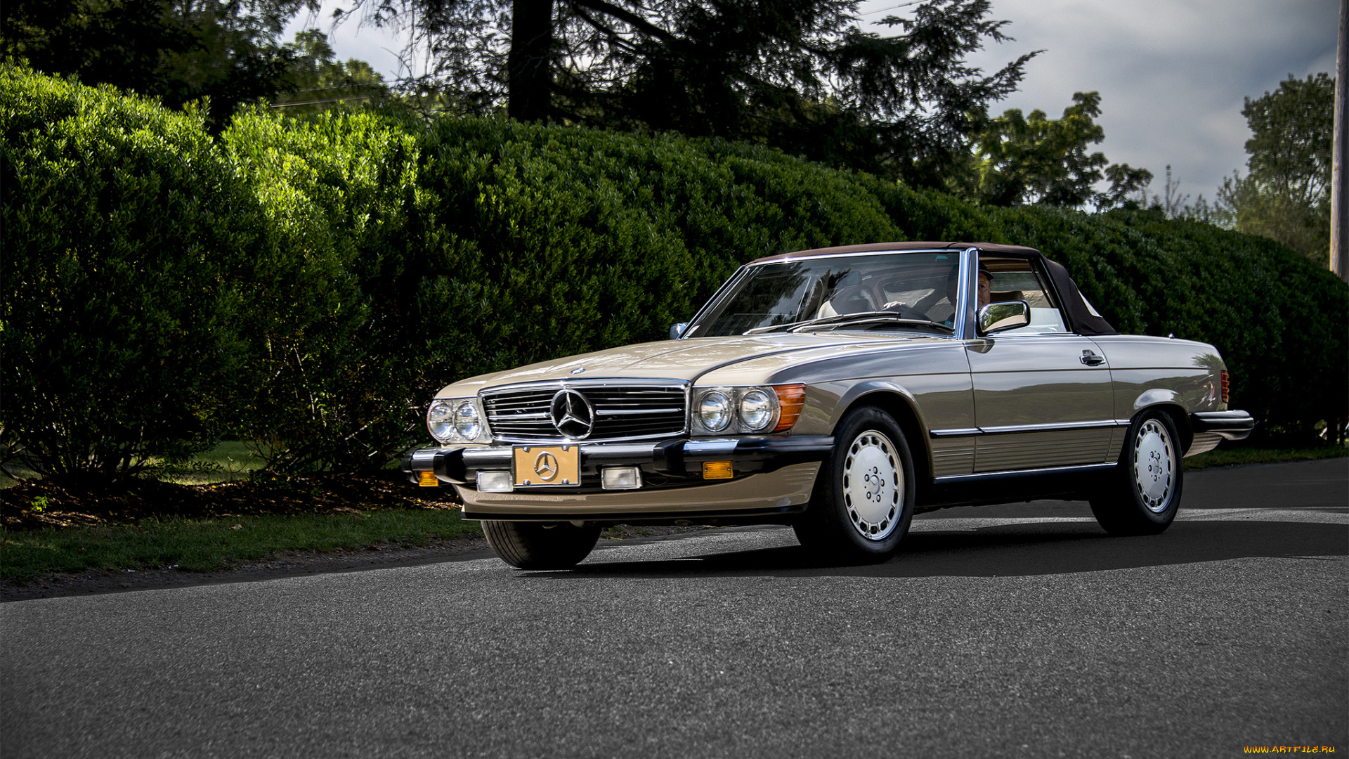 mercedes-benz, 450sl, автомобили, mercedes-benz, автопробег, автошоу, выставка